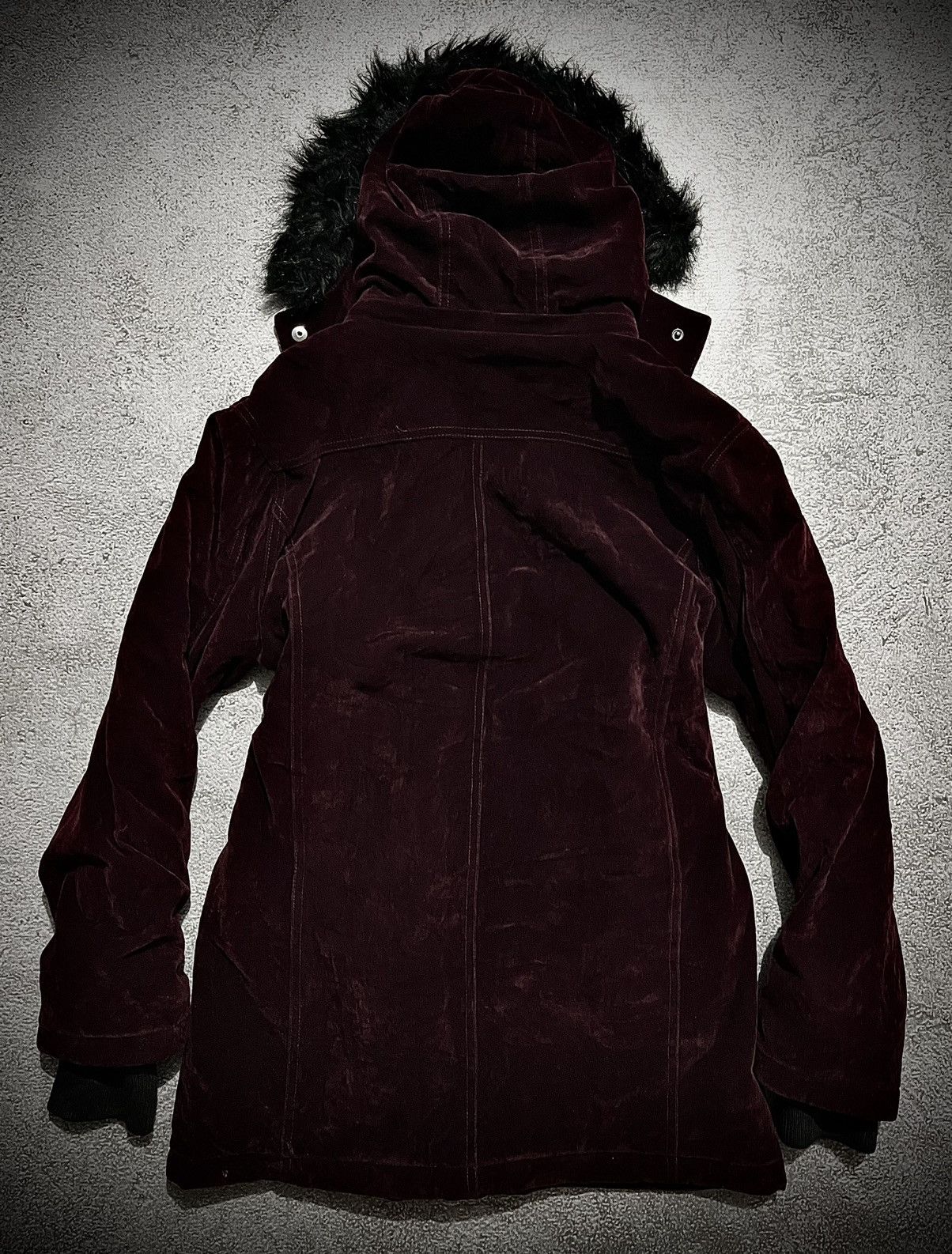 Japanese Brand 2000s NAUGHTY STYLE BONDAGE VELVET FAUX FUR JACKET PUNK Size US L / EU 52-54 / 3 - 5 Thumbnail