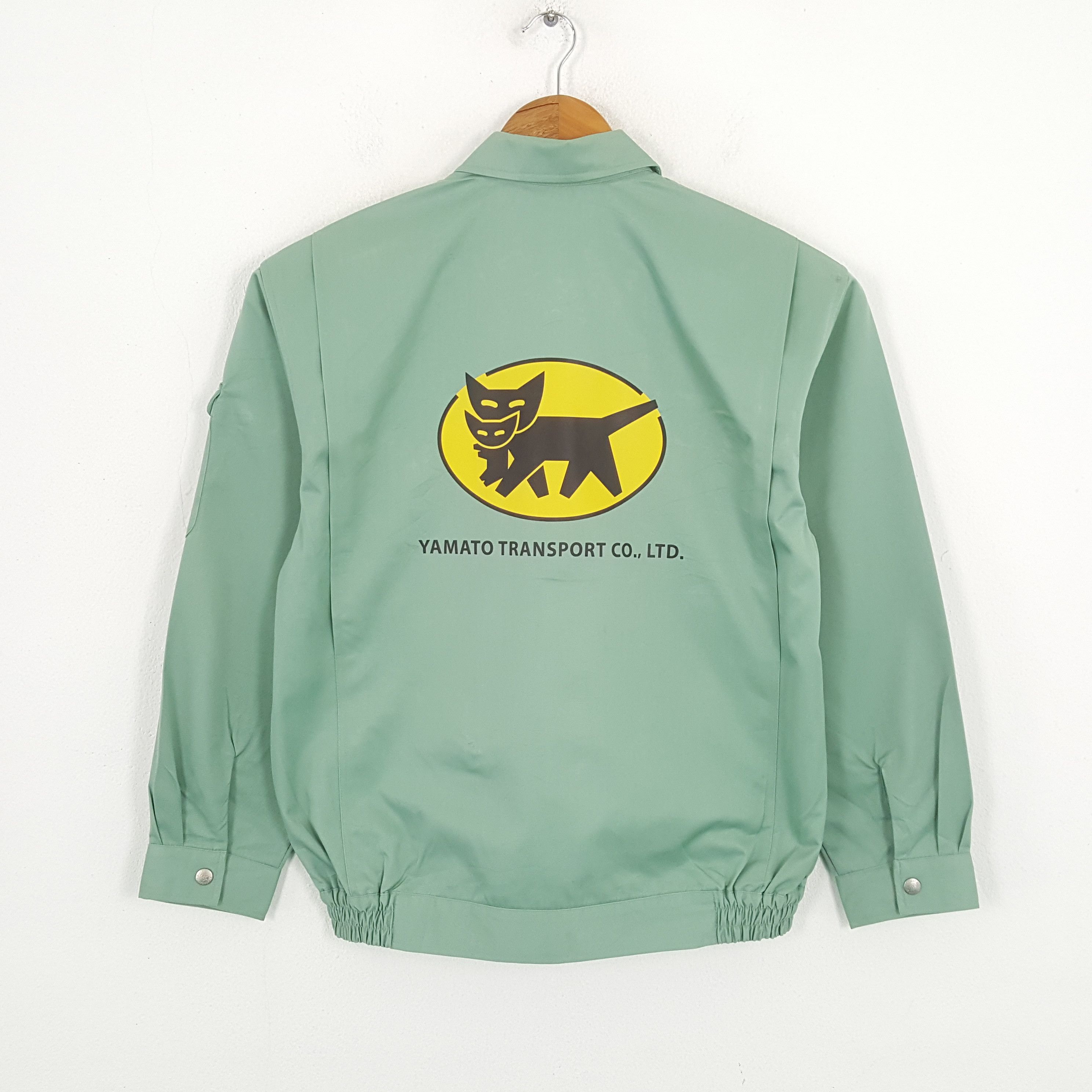 Japanese Brand × Vintage Vintage YAMATO TRANSPORT Japan Racing Custom Jacket c271n14 Size US L / EU 52-54 / 3 - 1 Thumbnail