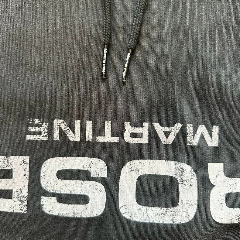 Martine Rose Martine rose 24FW Reverse Logo Washed Grey Sweatshirt L si Size L / US 10 / IT 46 - 6 Thumbnail