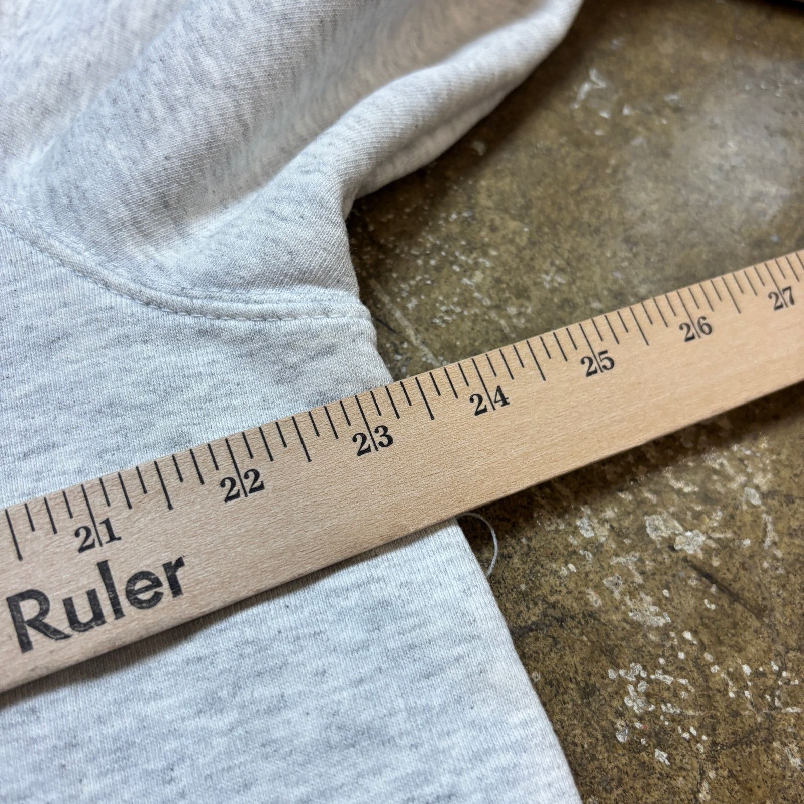 Stussy Stussy Fresh Gear Logo Heather Gray Hoodie Men's Medium Size US M / EU 48-50 / 2 - 7 Thumbnail
