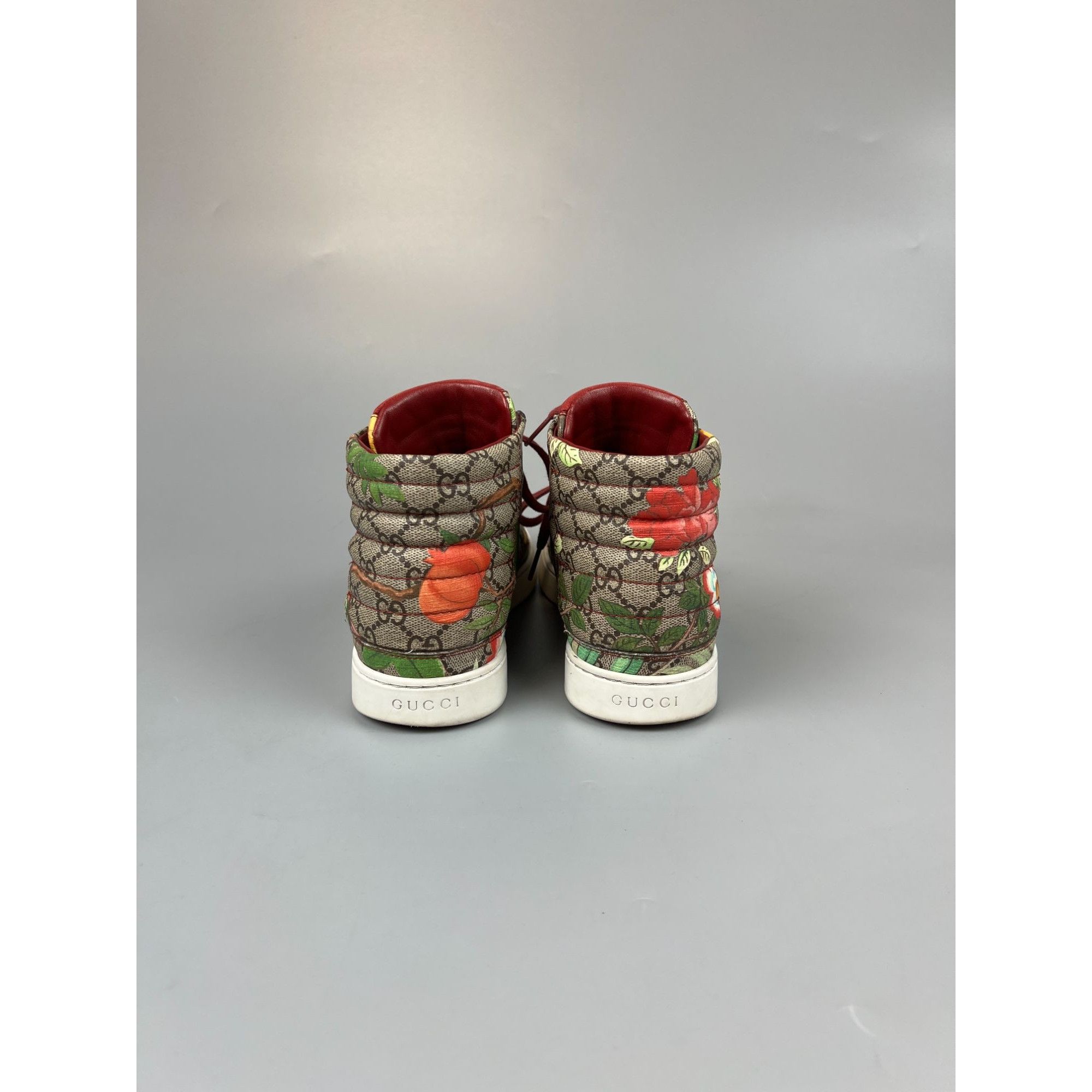 Gucci Gucci Guccissima Monogram Canvas Hi Top Sneakers Size UK 6.5 Size US 9 / IT 39 - 5 Thumbnail