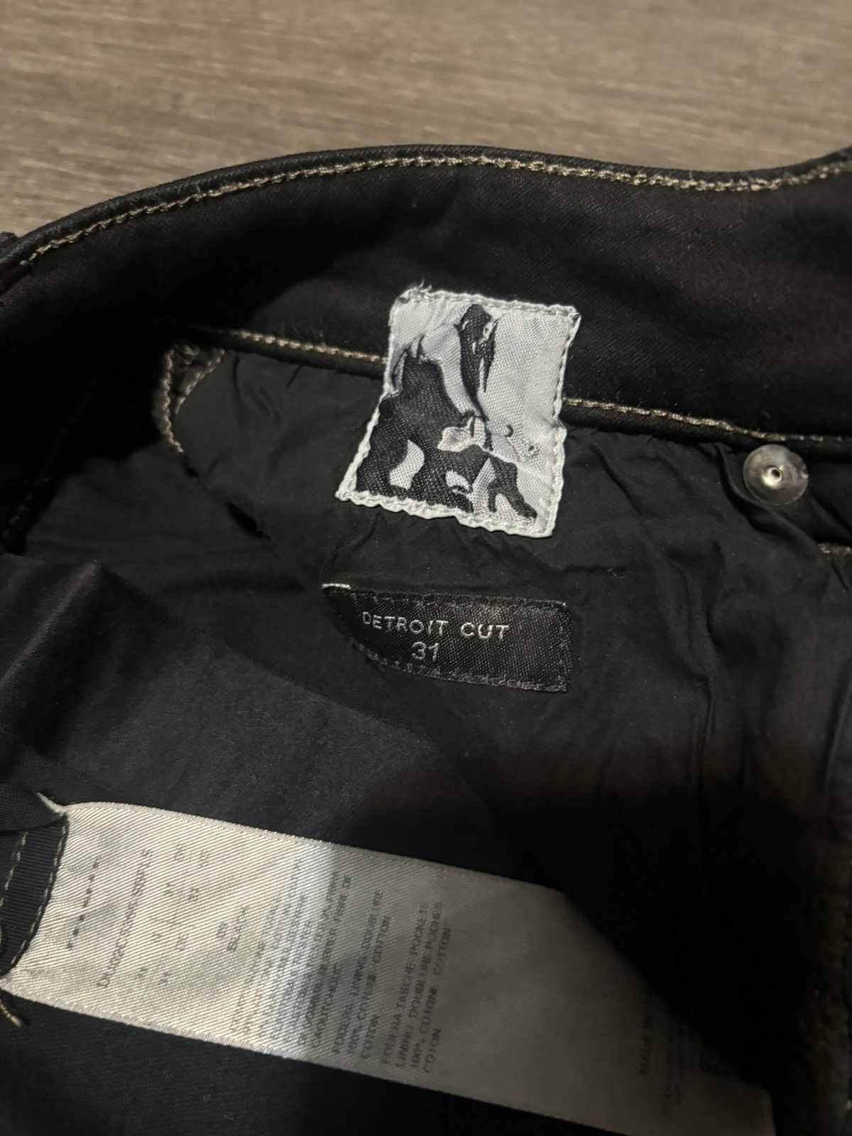 Rick Owens Drkshdw Rick owen Detroit cut Size US 31 - 5 Thumbnail