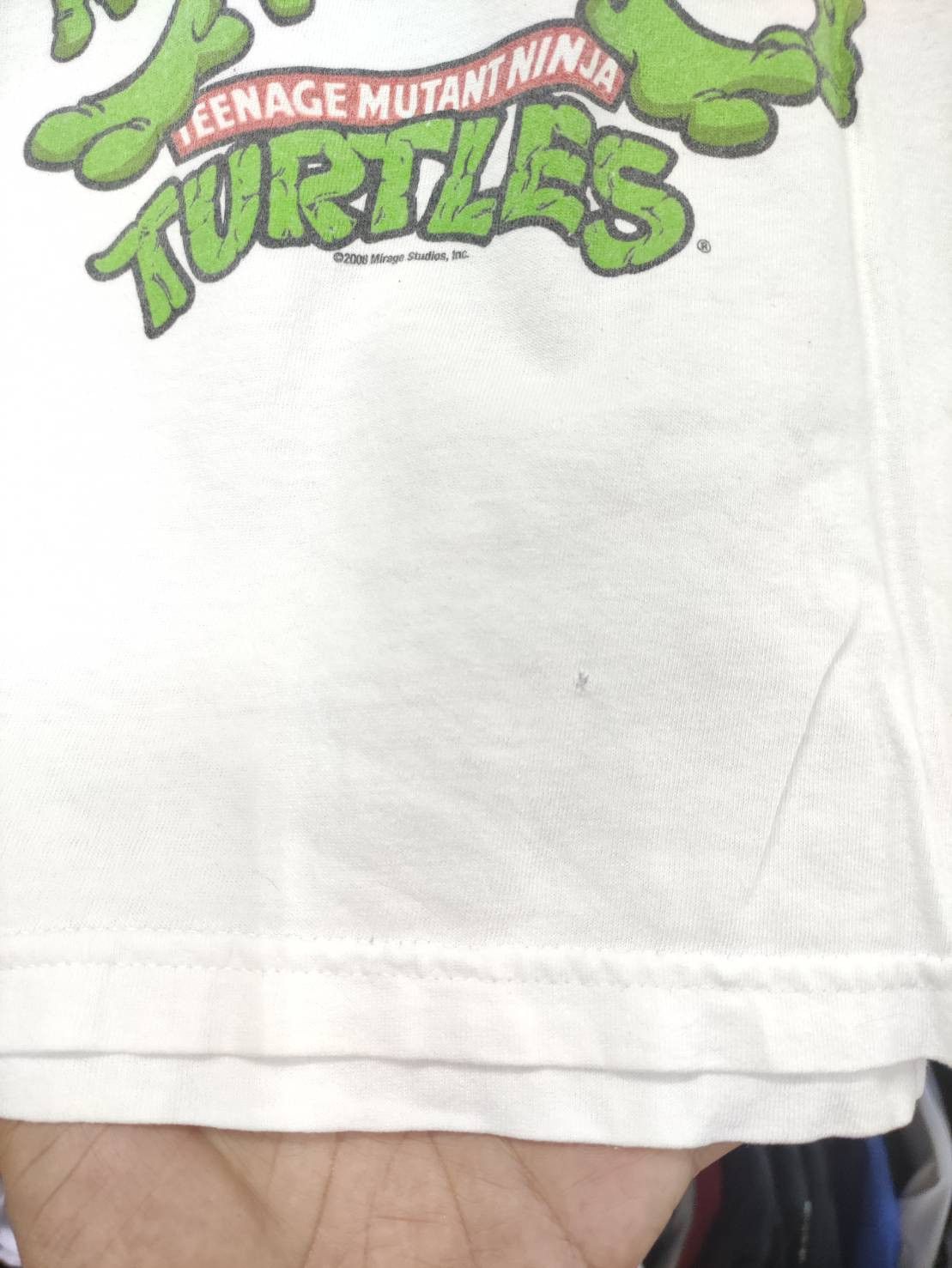 Vintage Set x 2 Vtg 00's Teenage Mutant Ninja Turtles TMNT T-Shirt Size US L / EU 52-54 / 3 - 8 Thumbnail