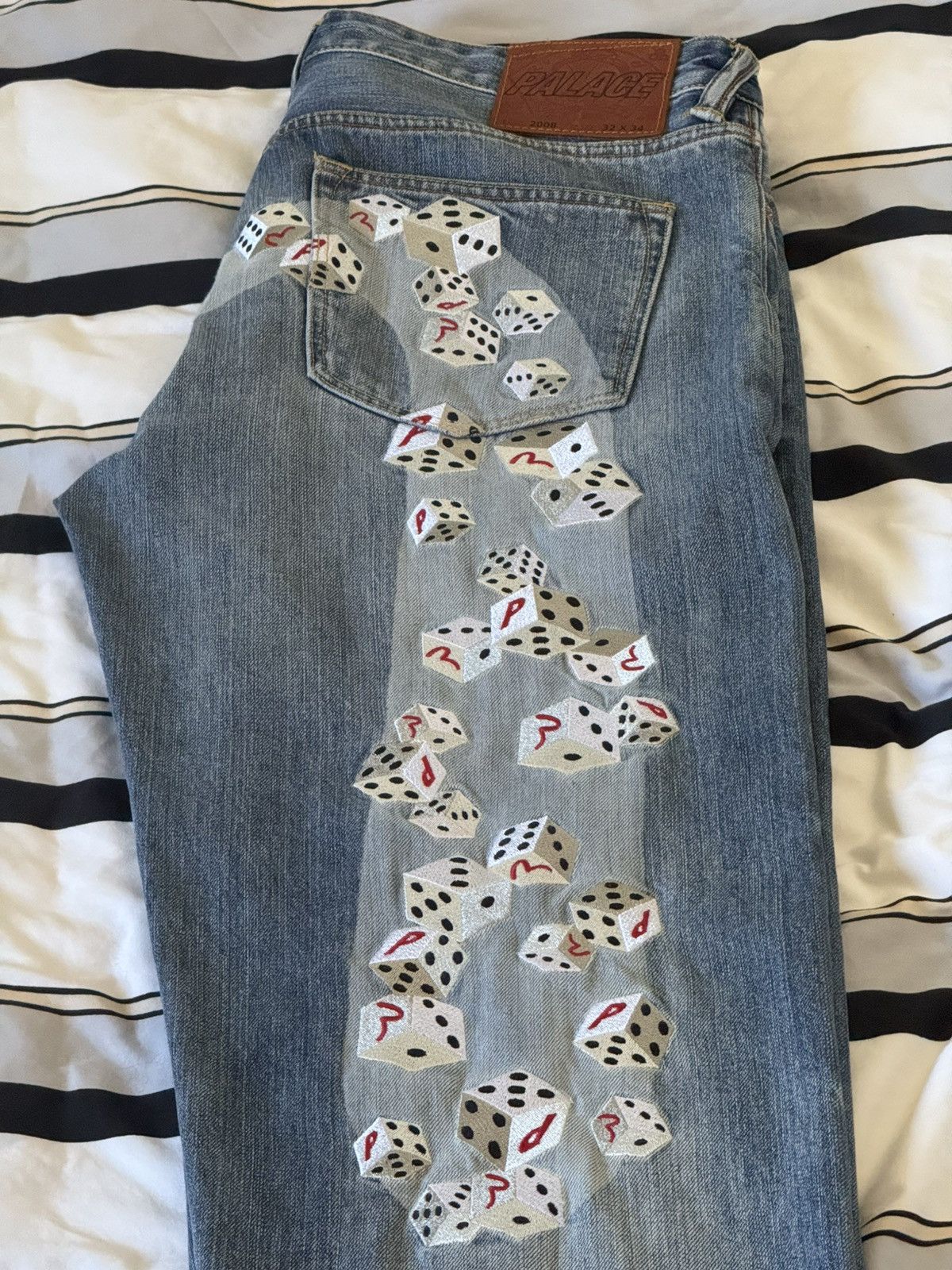 Evisu × Palace Evisu x Palace Dice Denim 2024 Size US 32 / EU 48 - 3 Thumbnail