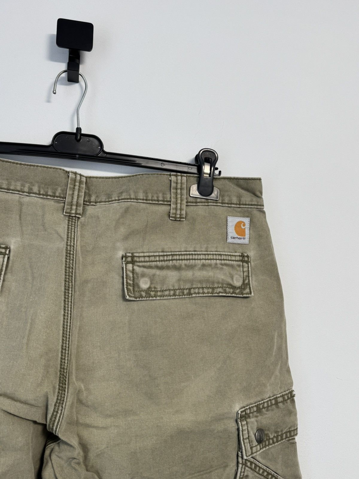 Carhartt Carhartt Relaxed Fit Cargo Short 36 earth olive distress wip Size US 36 / EU 52 - 4 Thumbnail