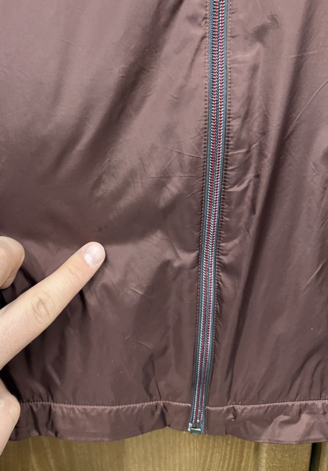 Z Zegna Zegna Sport Light Shell Project Dark Cherry Nylon Tracksuit Size US M / EU 48-50 / 2 - 5 Thumbnail