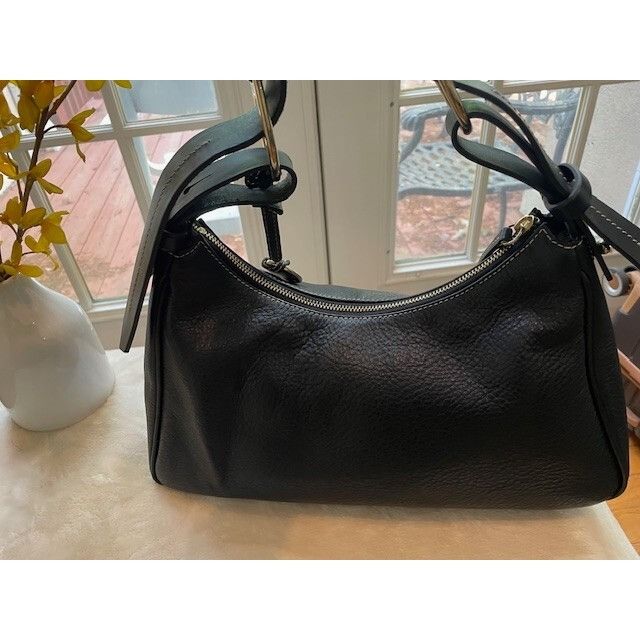 Dooney & Bourke Vintage Dooney & Bourke 1975 Black SoHo Purse - Preowned Size ONE SIZE - 4 Thumbnail