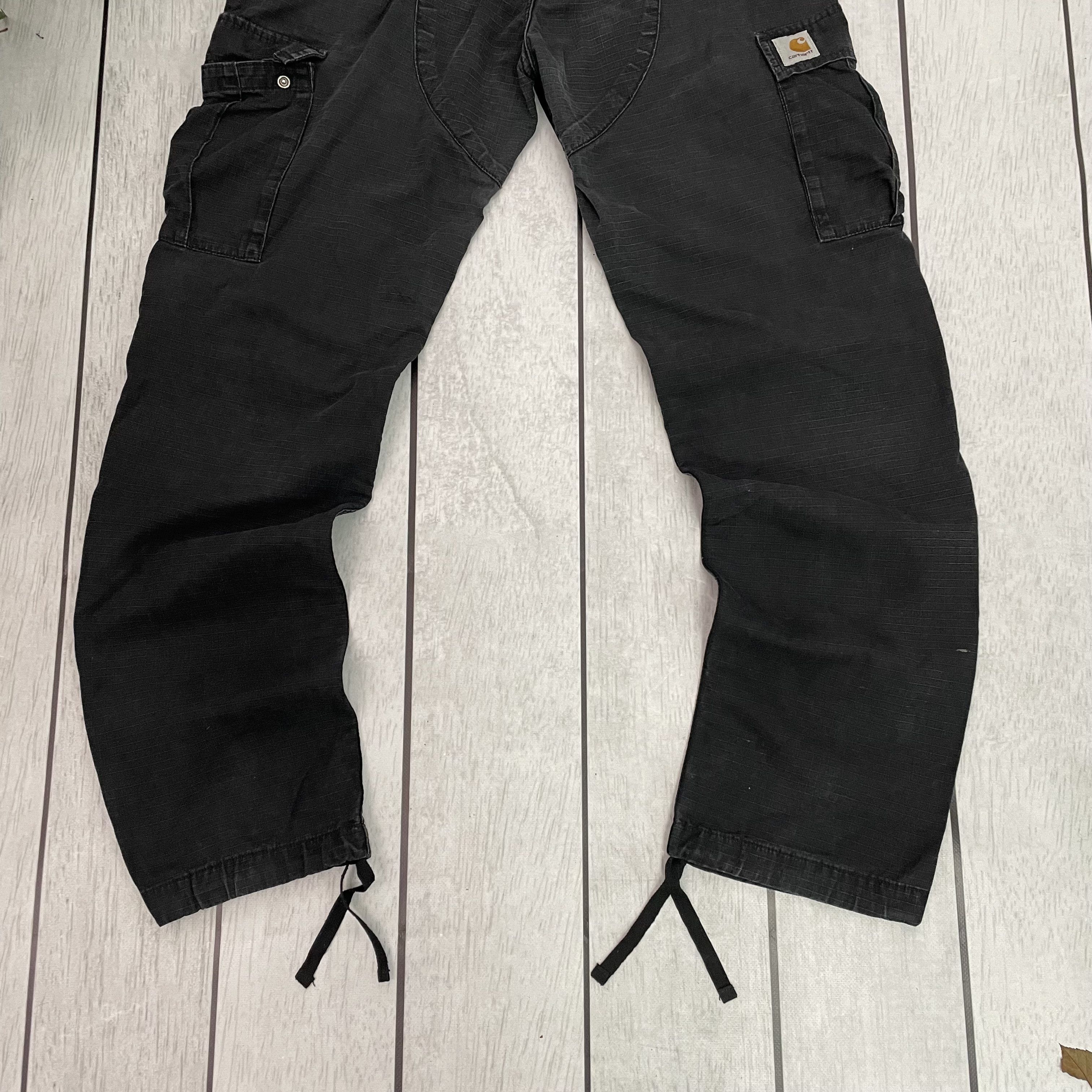 Carhartt Custom Carhartt Black Cargo Pants, Upcycled AK -47 Graphic Size US 32 / EU 48 - 9 Thumbnail