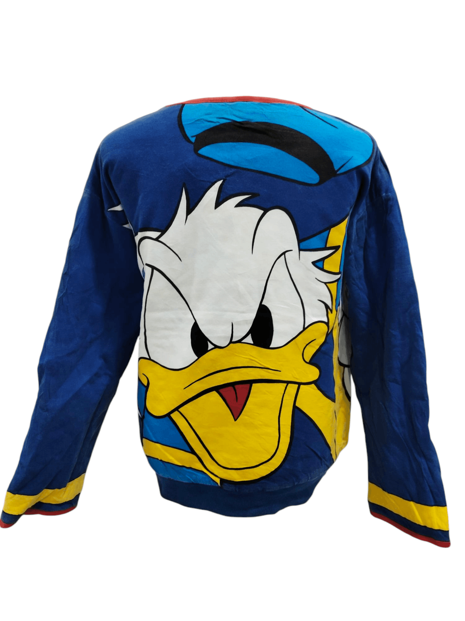 Cartoon Network × Disney × Vintage Vintage Donal Duck Fullprint Reversible Sweatshirt Size US XL / EU 56 / 4 - 5 Thumbnail