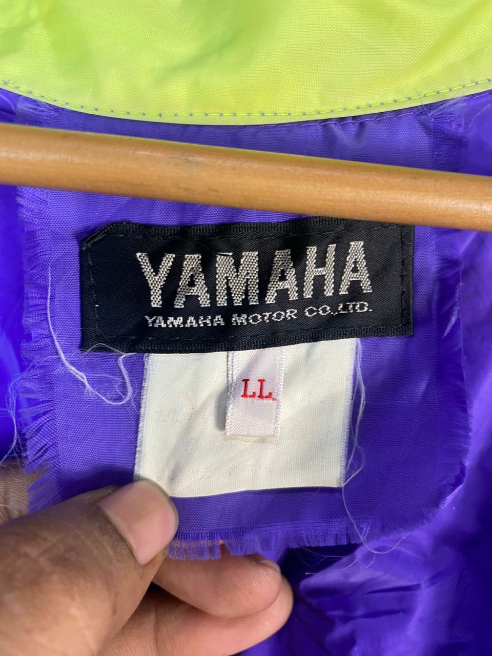 Japanese Brand × Vintage × Yamaha Vintage Yamaha waterproof zipper jacket Size US L / EU 52-54 / 3 - 7 Thumbnail