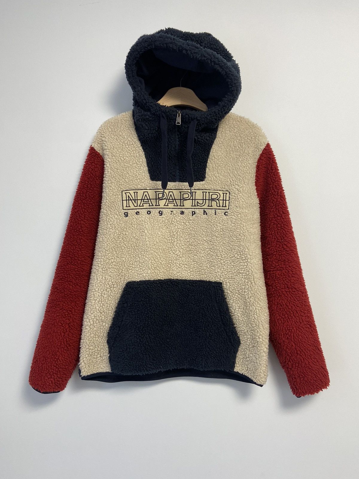 Napapijri sherpa fleece best sale