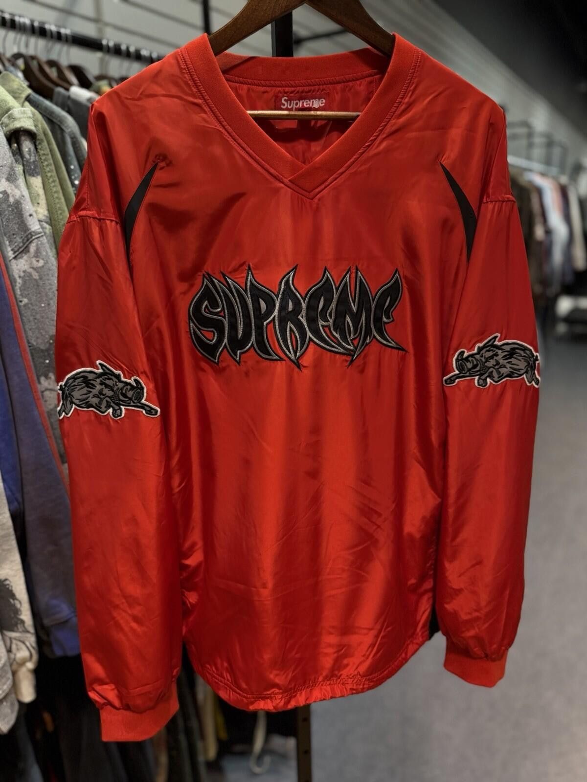 Supreme Supreme Warthog Warm Up Pullover Red XL Brand New Size US XL / EU 56 / 4 - 2 Thumbnail