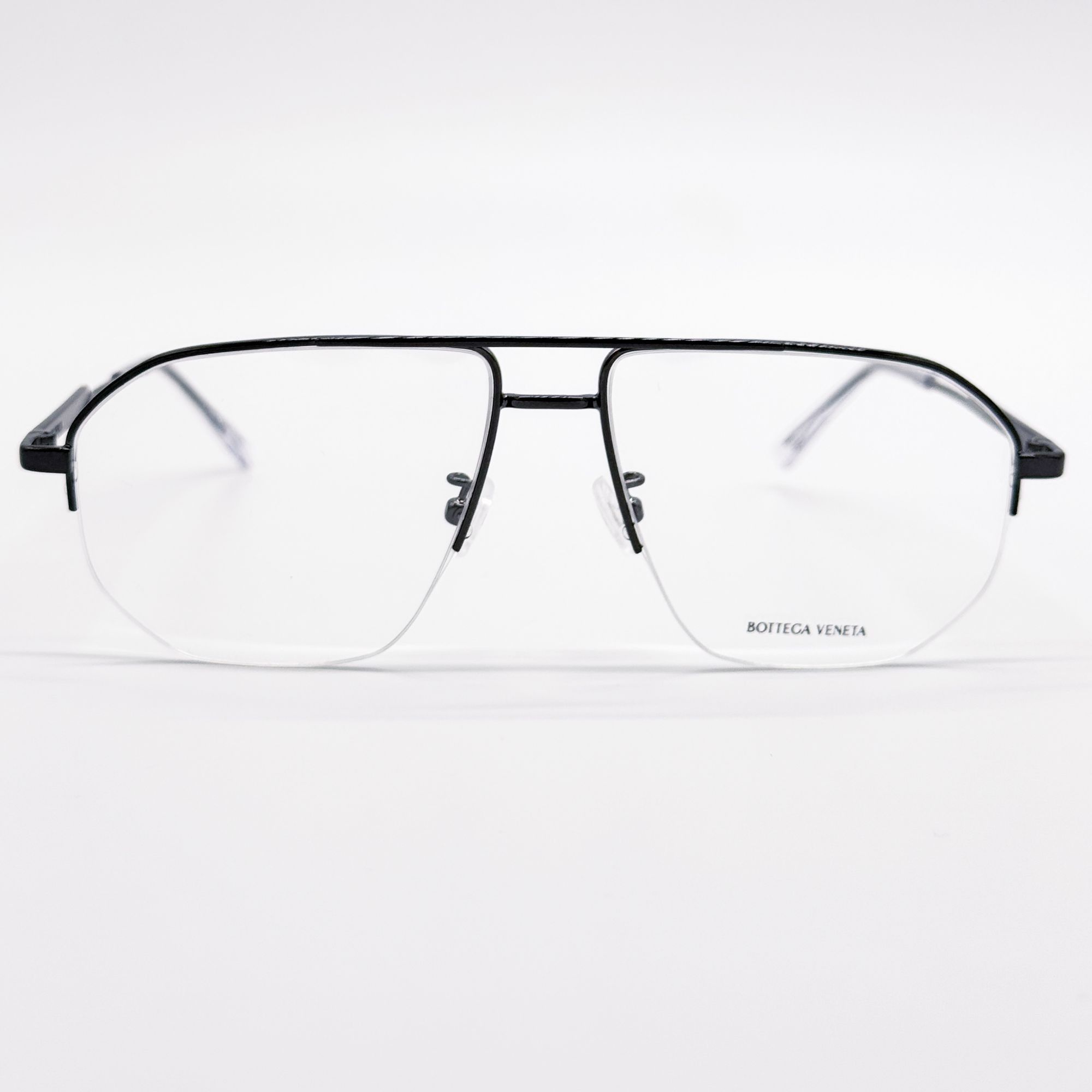 Bottega Veneta NEW BOTTEGA VENETA EYEGLASSES BV1109O 001 BLACK AVIATOR UNIS Size ONE SIZE - 3 Thumbnail