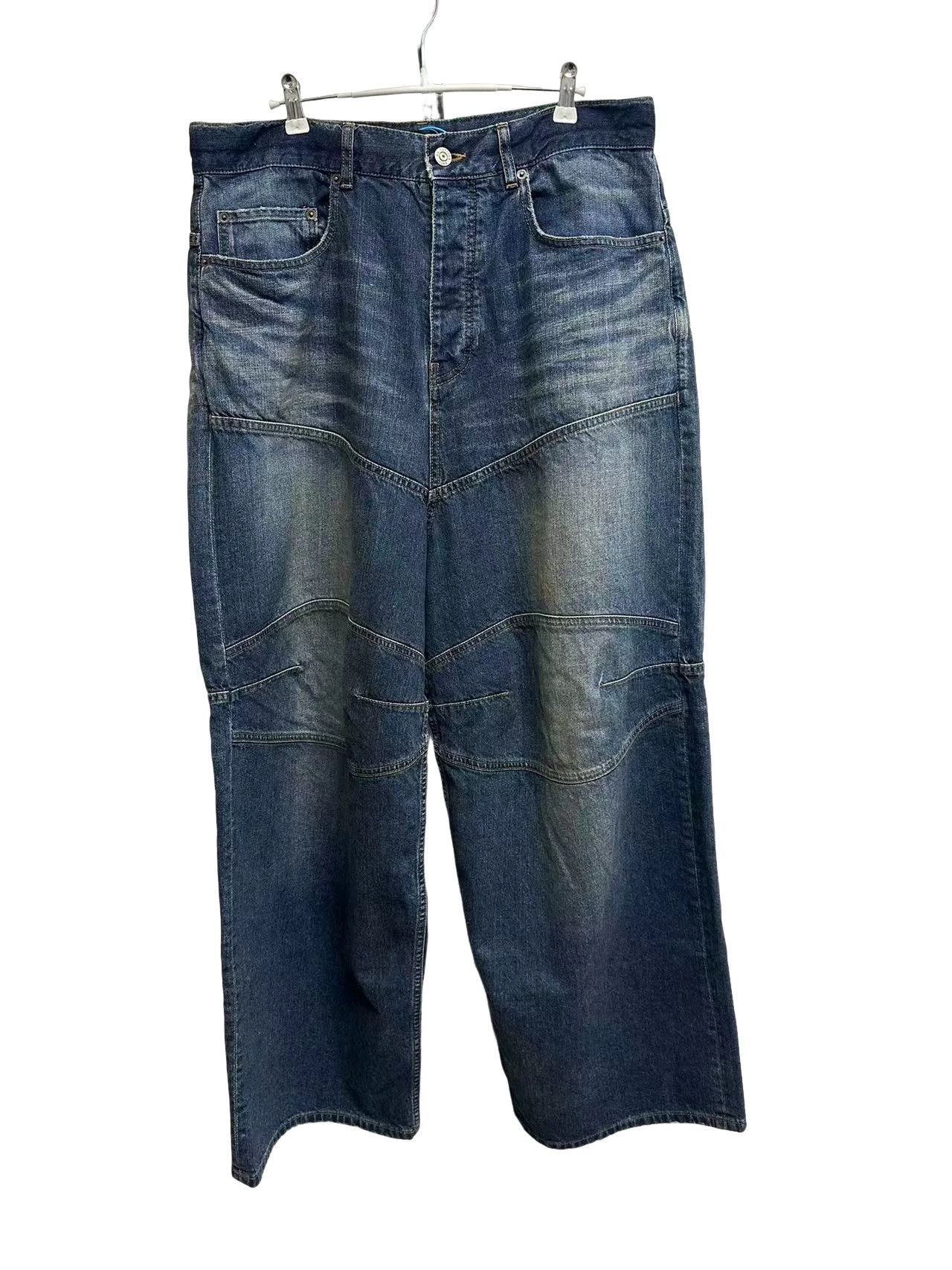 Balenciaga Balenciaga Paneled Jeans XS Size US 28 / EU 44 - 1 Thumbnail