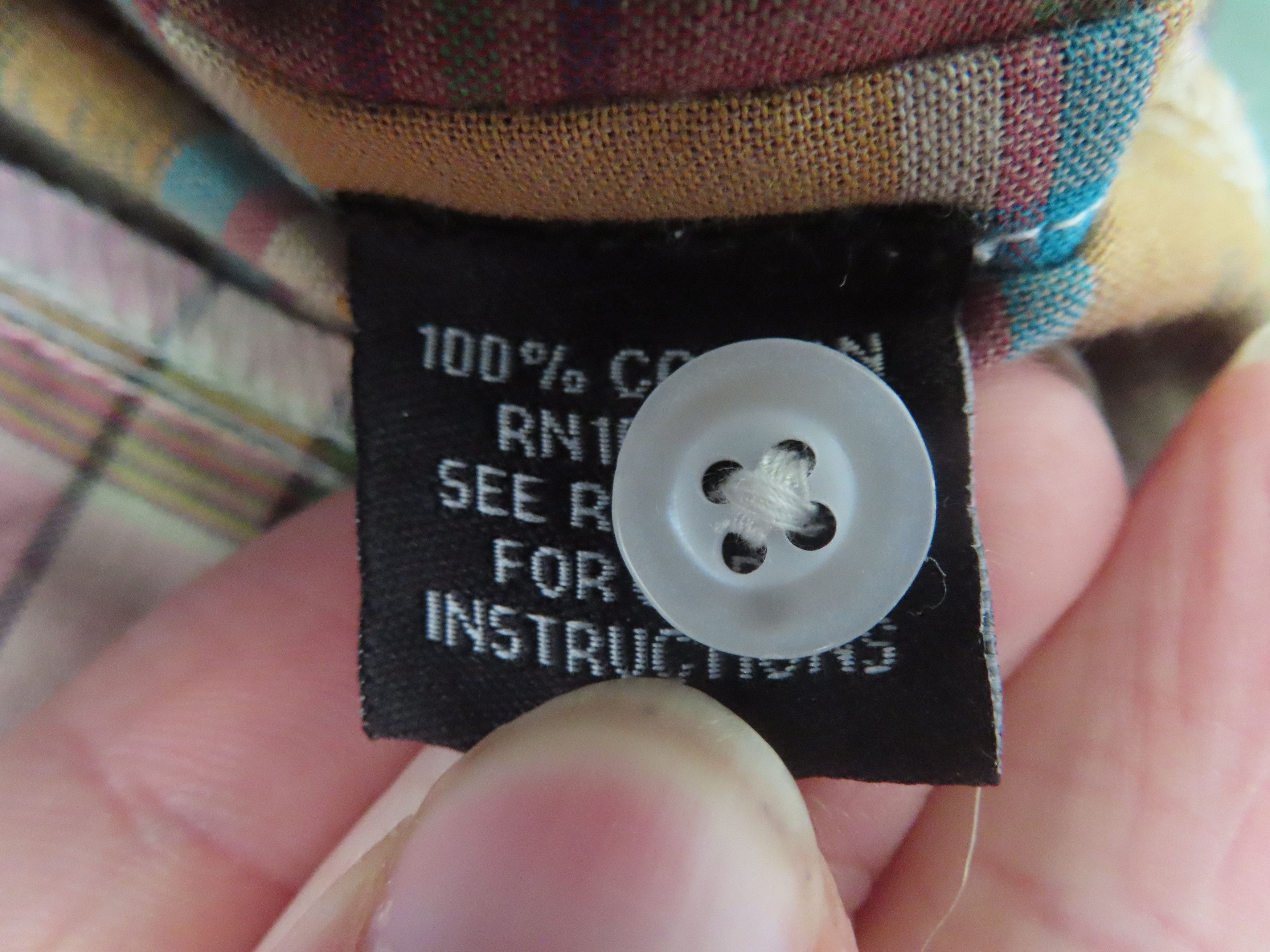 Designer × J. Peterman J Peterman Men's Shirt 2XL Plaid Madras Patchwork Outdoor Size US XXL / EU 58 / 5 - 6 Thumbnail