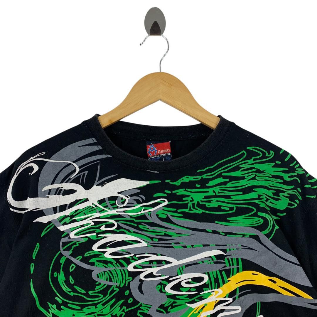 Akademiks × Vintage Vintage Y2K AKADEMIKS Full art printed tee Size US XXL / EU 58 / 5 - 2 Thumbnail