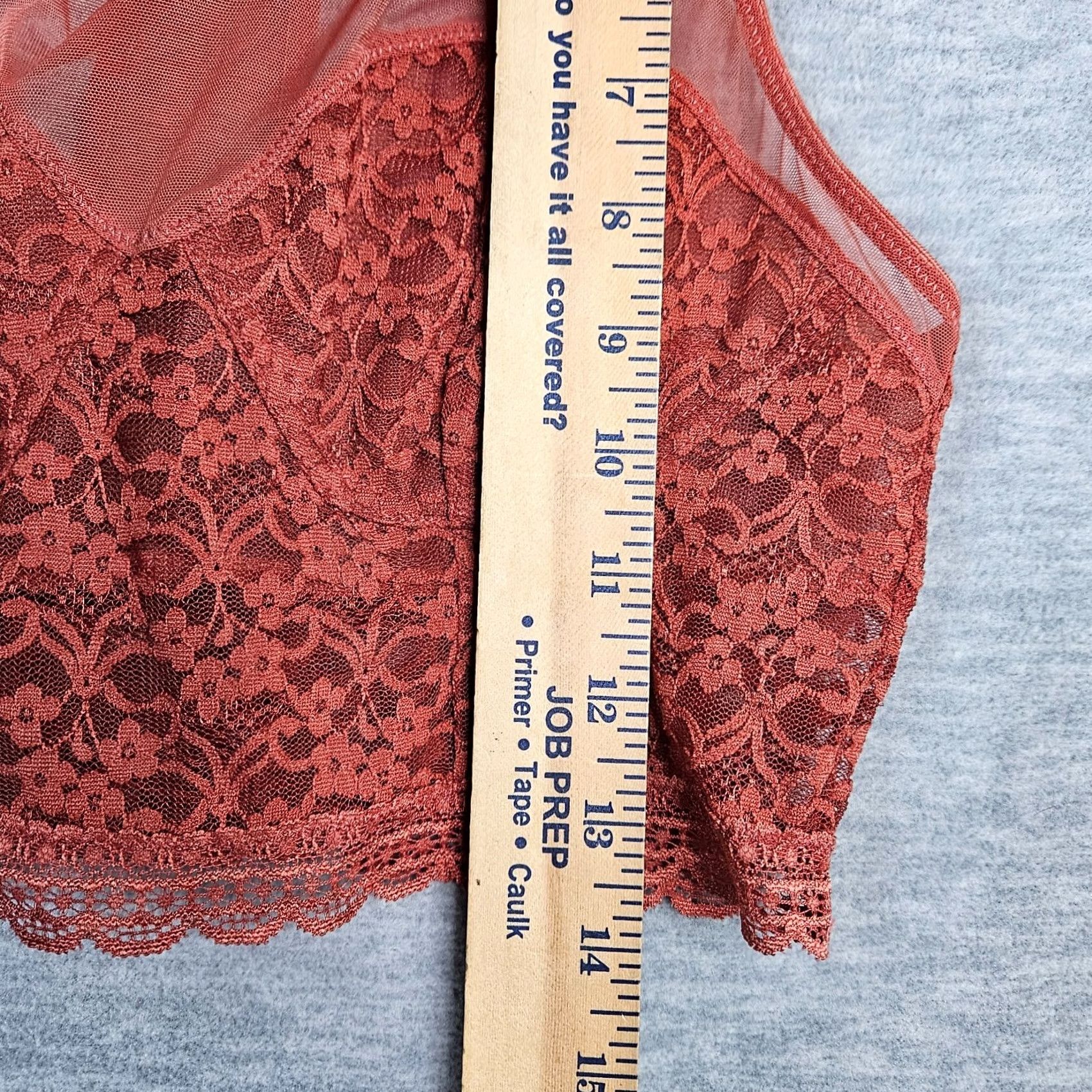Free People Free People Racerback Cropped Tank S Orange Nylon Spandex Women Slim Fit Casual Short Sleeve Size S / US 4 / IT 40 - 6 Thumbnail