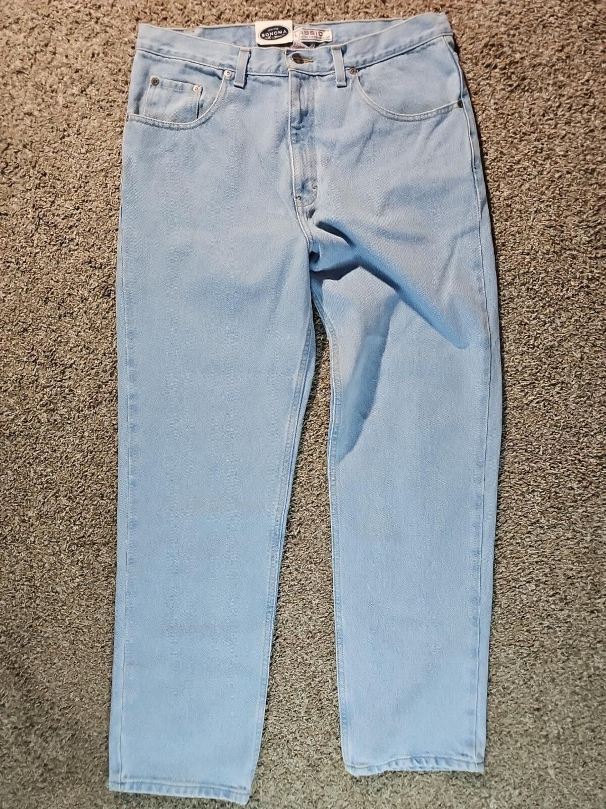 Sonoma VINTAGE Sonoma Jeans 34x32 Deadstock Classic Fit Y2K NWT Size US 34 / EU 50 - 1 Thumbnail