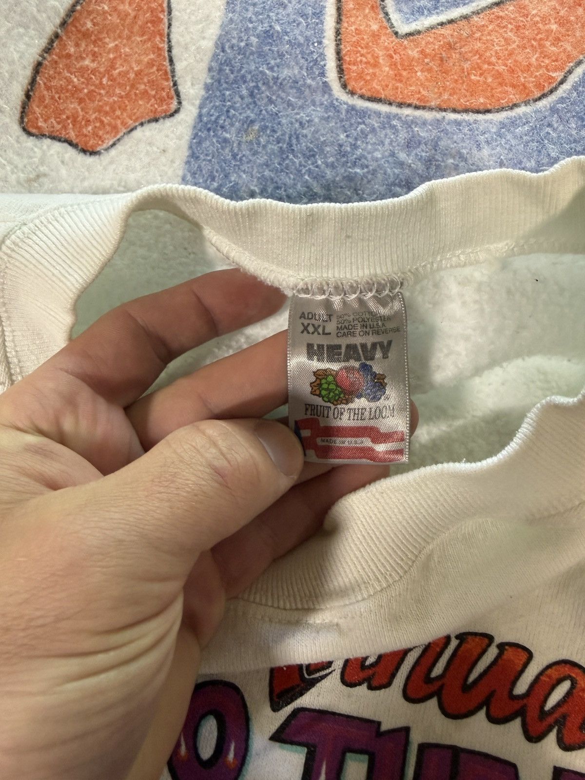Vintage Vintage back to the fifties crewneck sweatshirt Size US XL / EU 56 / 4 - 3 Thumbnail