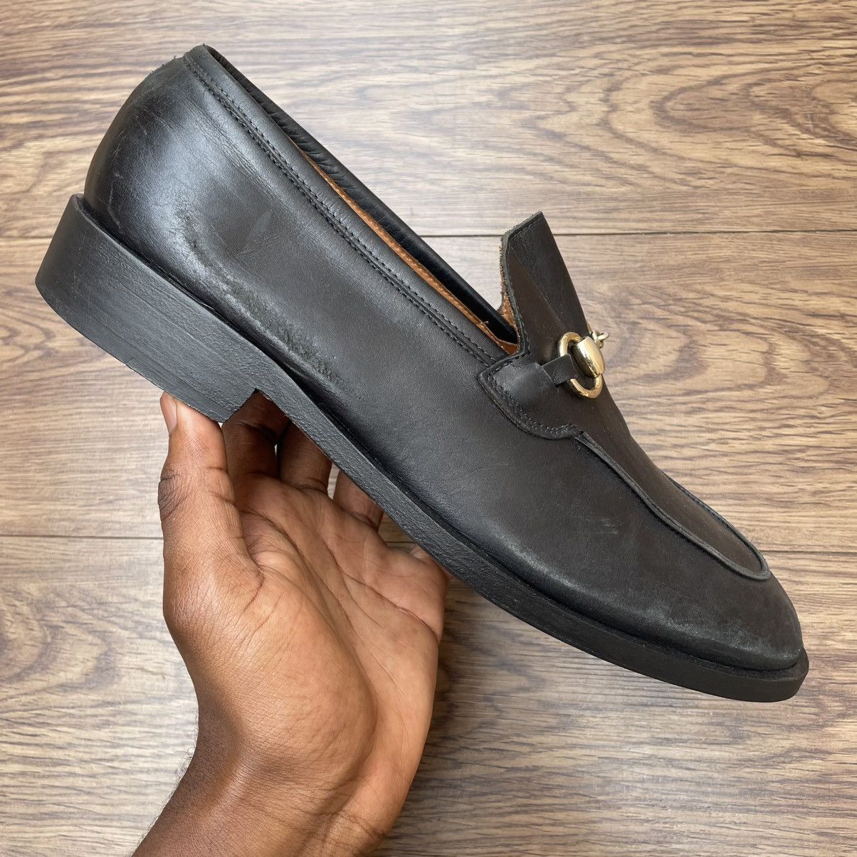 Gucci Gucci Jordaan Horsebit Loafer Size US 10.5 / EU 43-44 - 4 Thumbnail