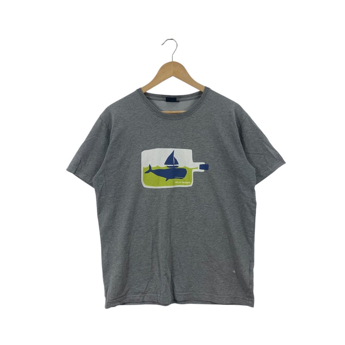 Helly Hansen Vintage HELLY HANSEN OUTDOOR Polygiene Fabric Tee Shirt Top Size US L / EU 52-54 / 3 - 1 Thumbnail