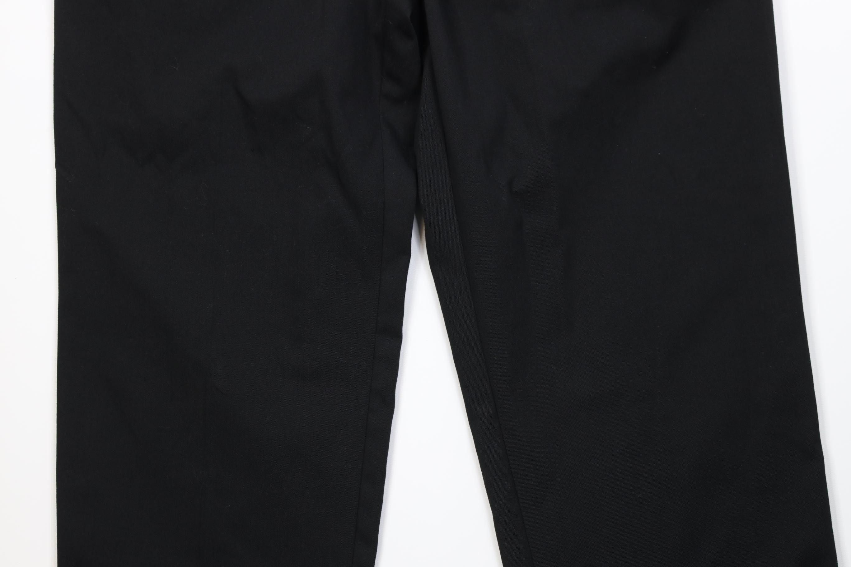Vintage Vintage 90s Y2K Streetwear Gabardine Blend Wide Leg Pants Size US 38 / EU 54 - 3 Thumbnail