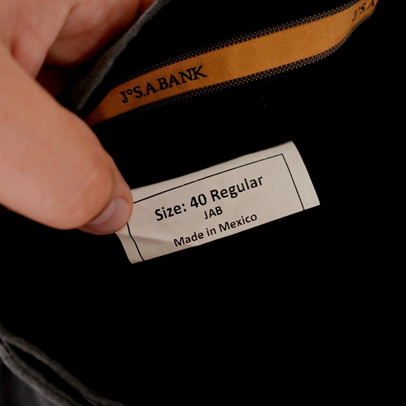 Jos. A. Bank Jos A Bank Signature Gold Traditional Fit Gray Pleated Cuffe Size 40L - 8 Thumbnail