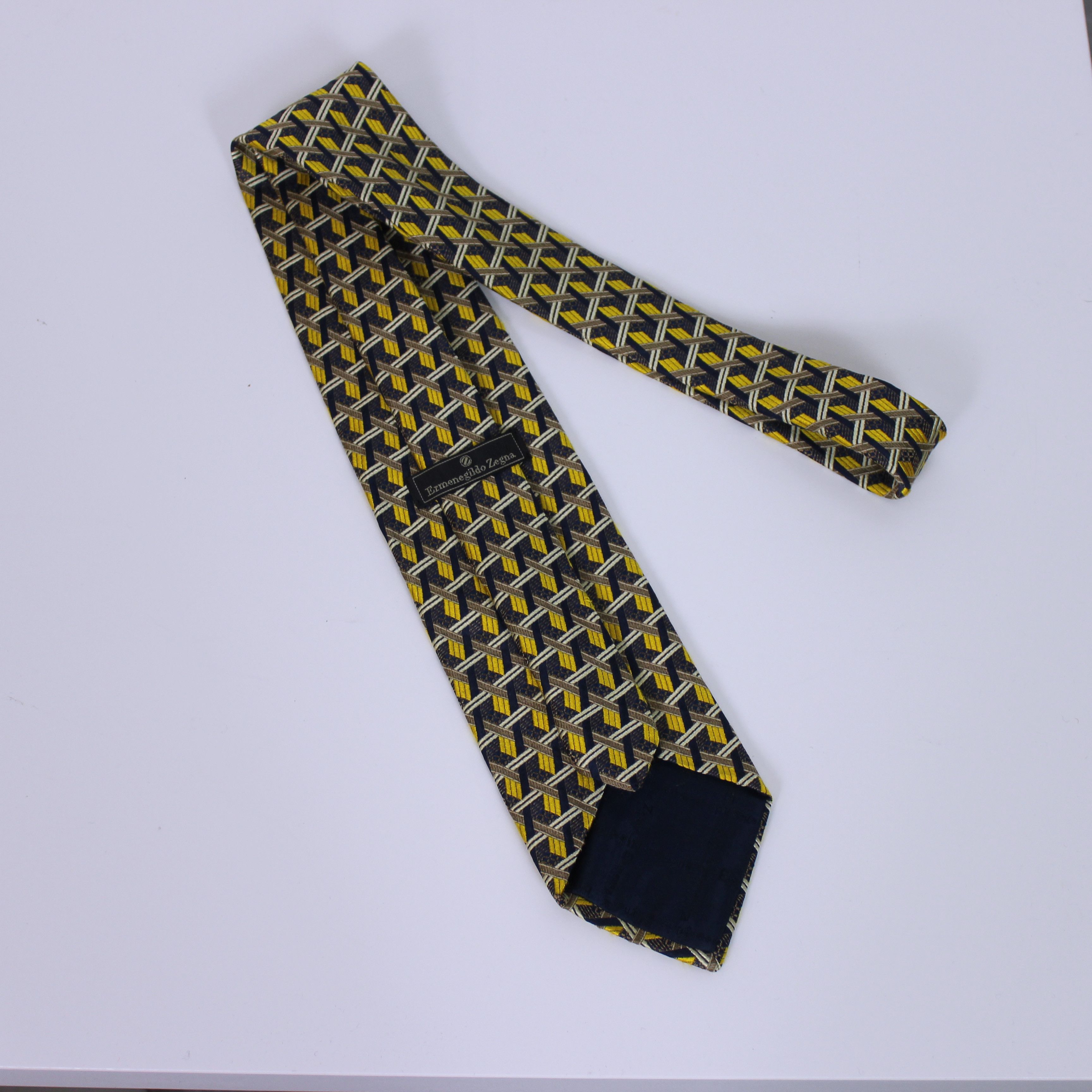 Ermenegildo Zegna Ermenegildo Zegna tie vintage monogram rare Size ONE SIZE - 3 Thumbnail