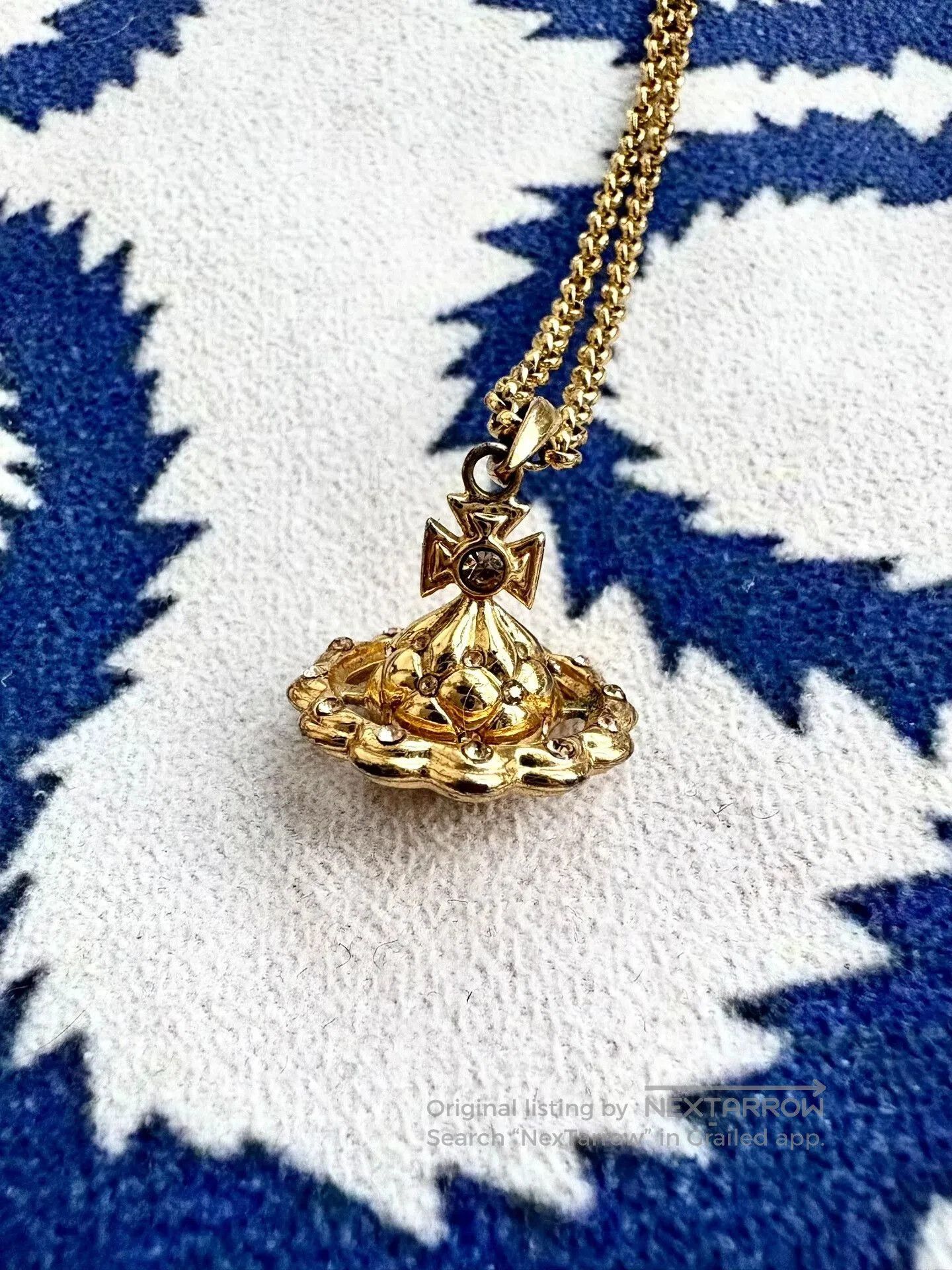 Vivienne Westwood Vivienne Westwood Gold Orb Necklace. Size ONE SIZE - 3 Thumbnail
