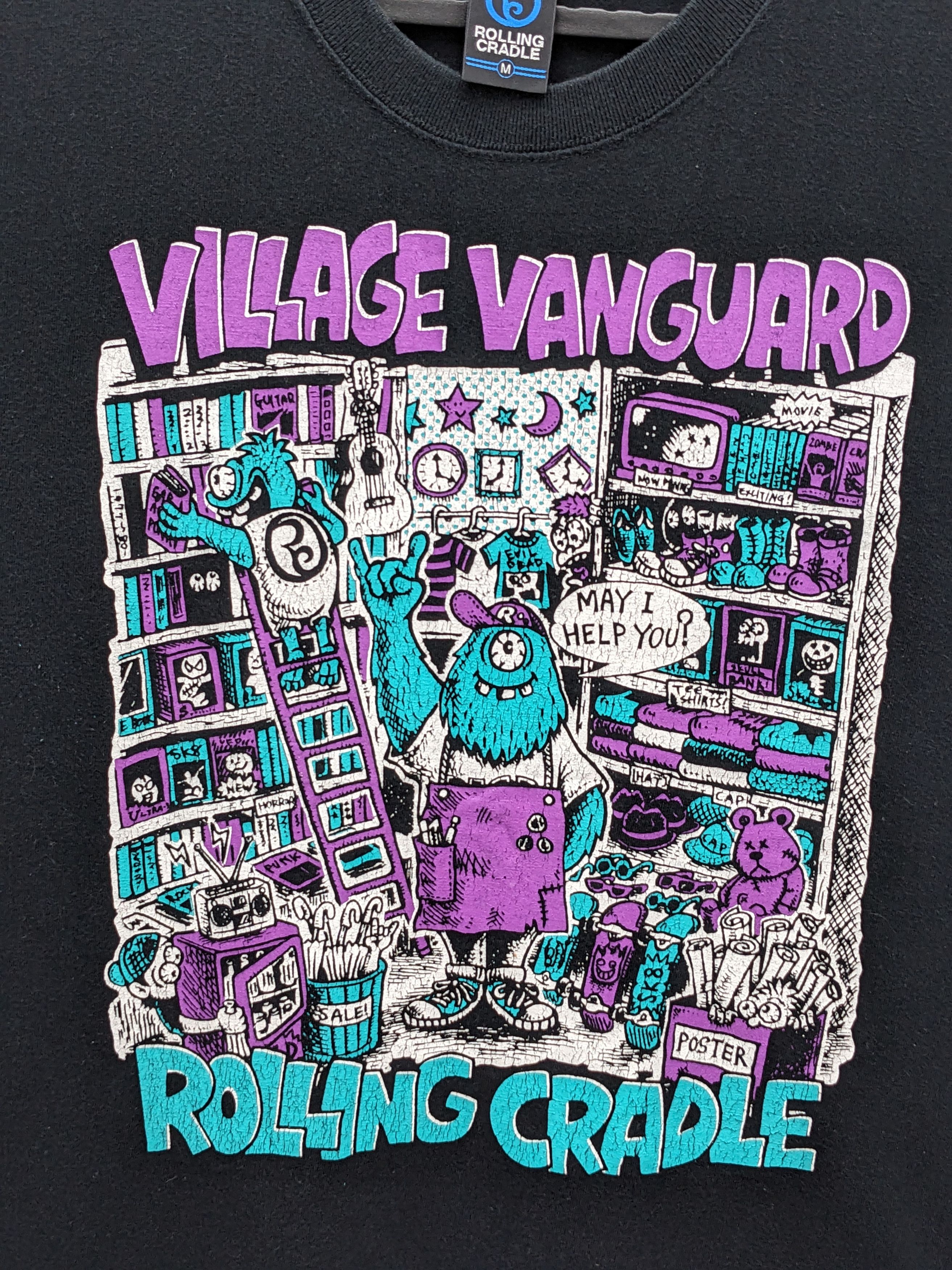 Expert Horror VILLAGE VANGUARD ROLLING CRADLE EXPERT HORROR TSHIRT Size US M / EU 48-50 / 2 - 3 Thumbnail