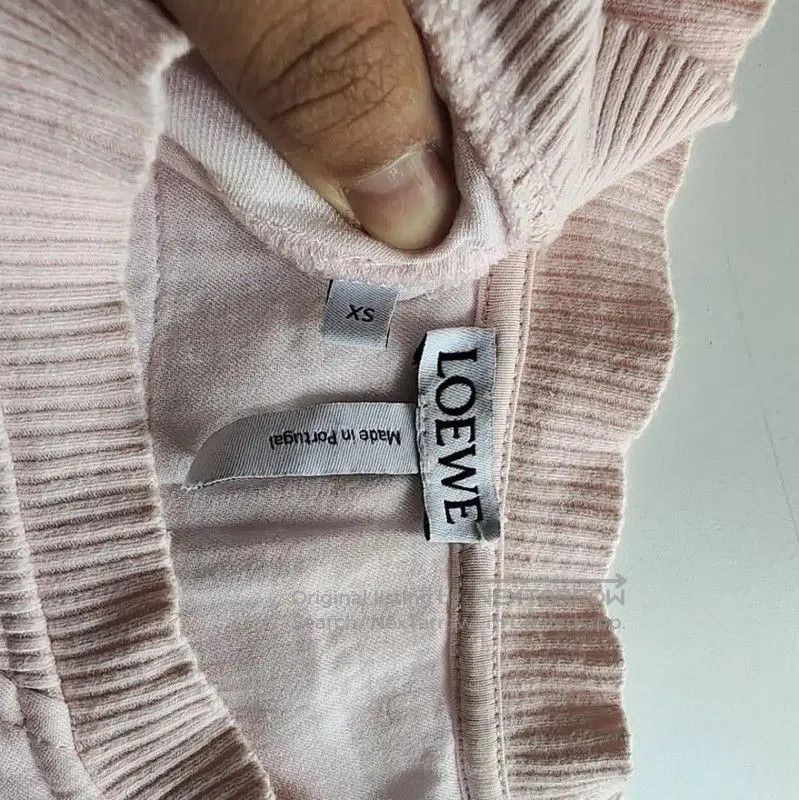 Loewe Loewe Pink Cotton Sweatshirt for Women . Size XS / US 0-2 / IT 36-38 - 3 Thumbnail