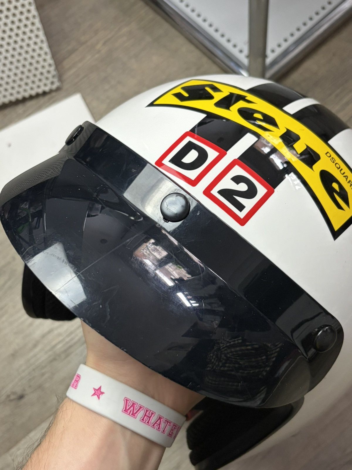 Dsquared2 runway dsquared helmet 2006 Size ONE SIZE - 6 Thumbnail