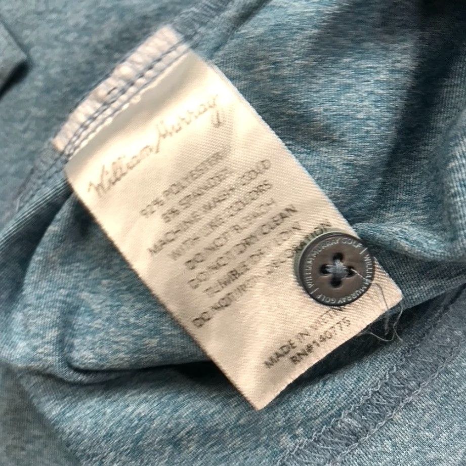 Vintage William Murray Polo Shirt Mens Large Blue Bill Logo Performance Golf Stretch Polo Shirt Mens L Blue William Murray Sports Vintage No Size US L / EU 52-54 / 3 - 5 Thumbnail