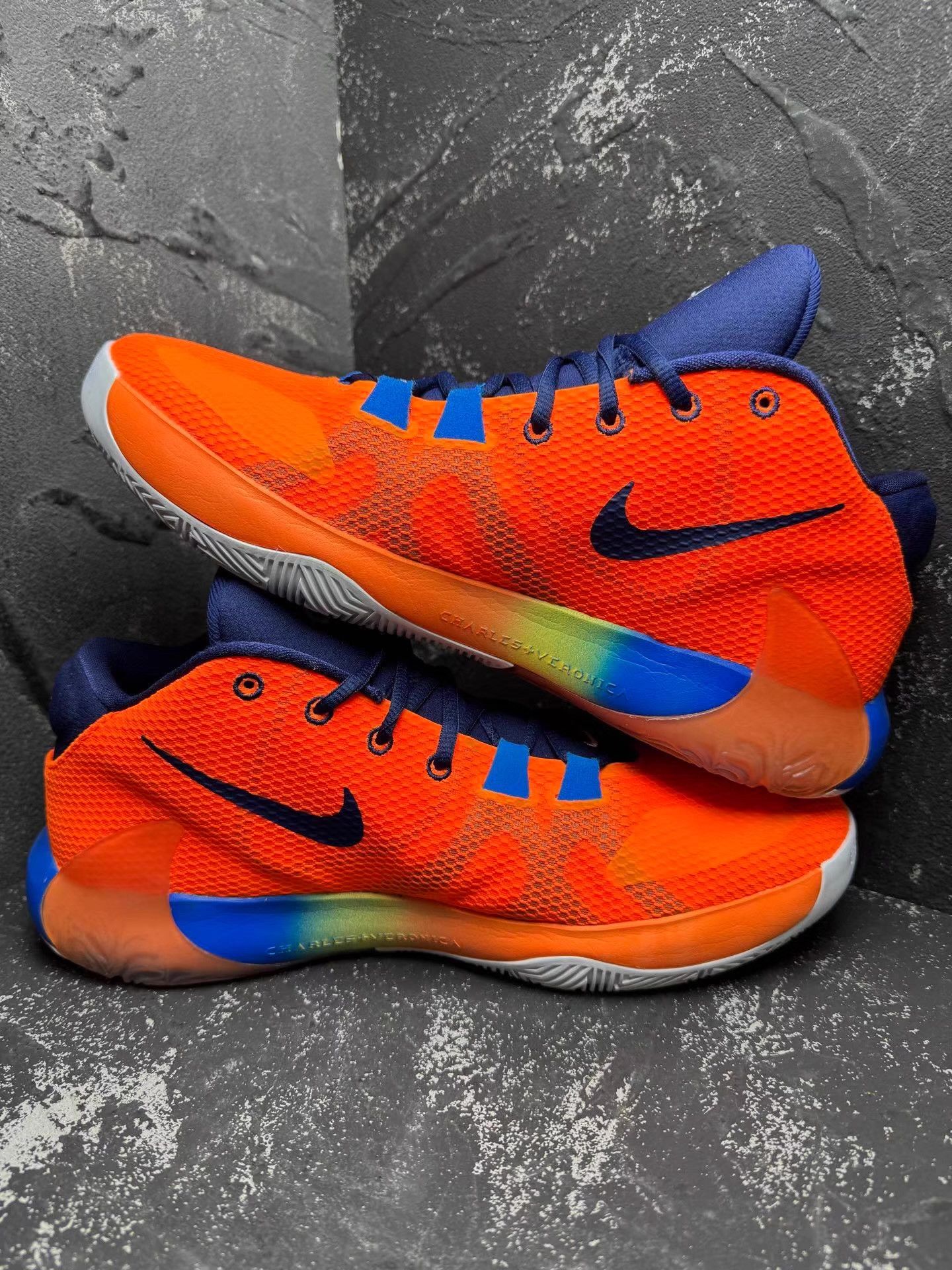 Nike Nike Zoom Freak 1 Blue Orange Q10 Size US 10.5 / EU 43-44 - 5 Thumbnail