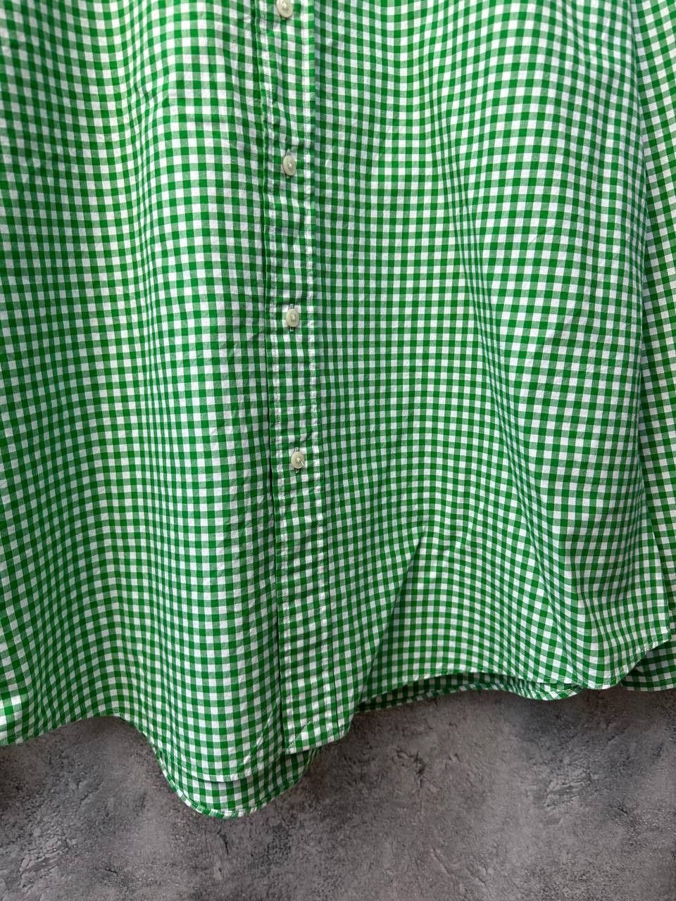 Polo Ralph Lauren Polo Ralph Lauren Vintage Plaid Shirt Button Up Retro Green Size US XL / EU 56 / 4 - 8 Thumbnail