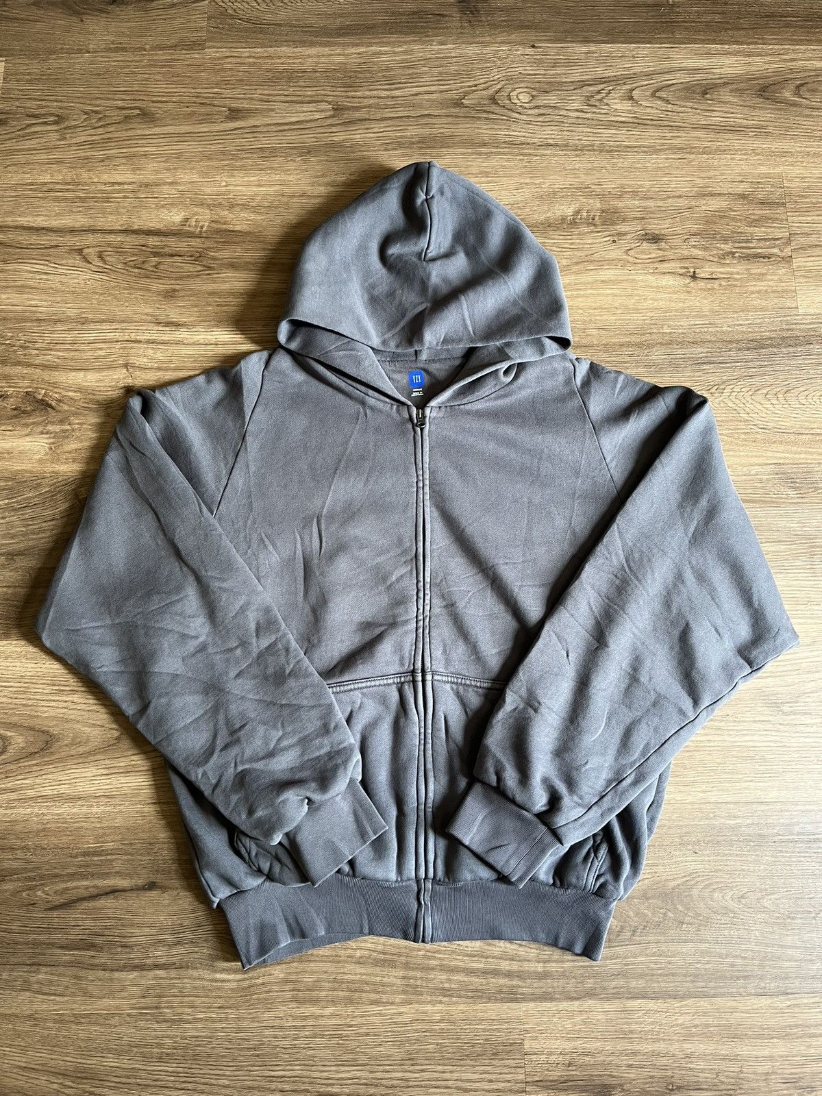 Balenciaga × Gap × Kanye West Yeezy Gap zip up hoodie Dark
