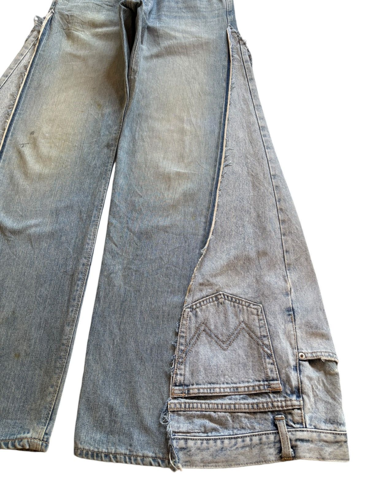 Edwin × Japanese Brand Vintage Japanese Edwin 505zx Selvedge Custom Flare Jeans Size US 32 / EU 48 - 7 Thumbnail