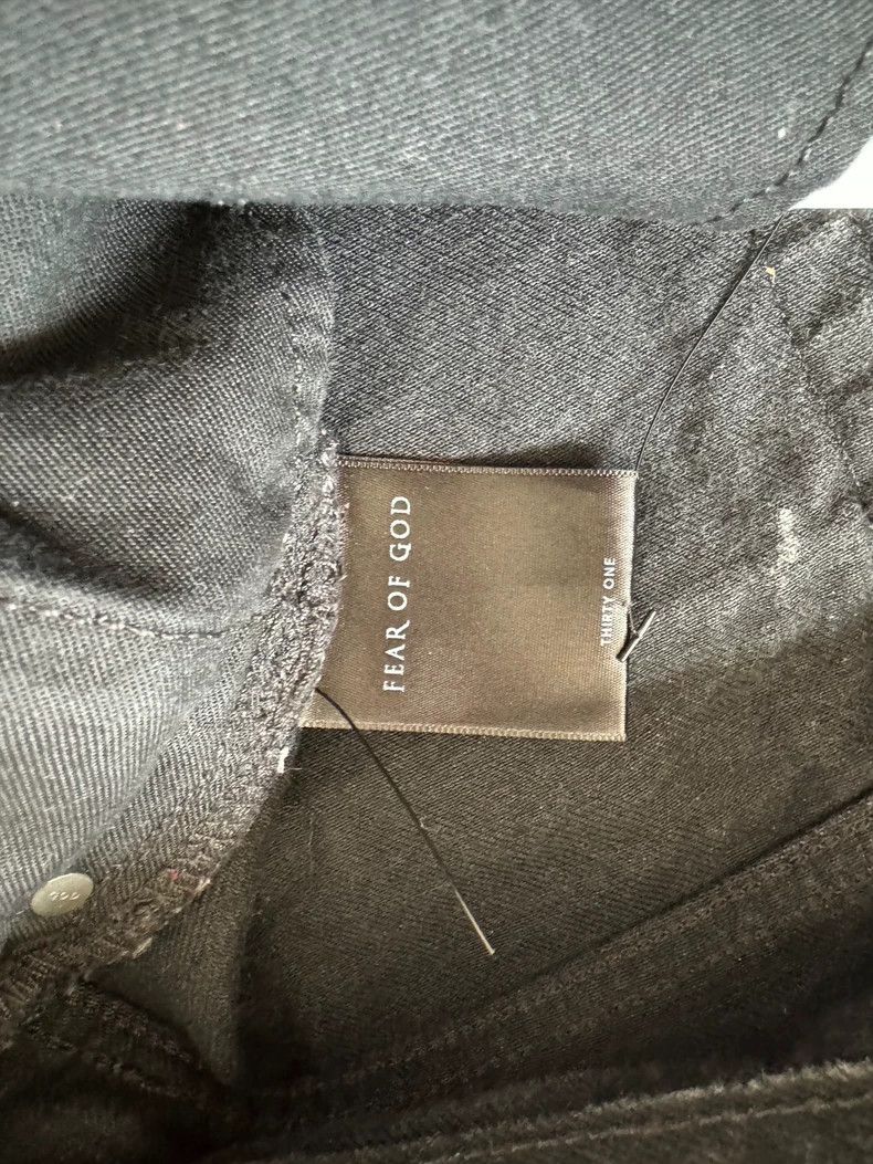 Fear of God Fear of God Co-branded limited ink splash jeans Size US 31 - 5 Thumbnail