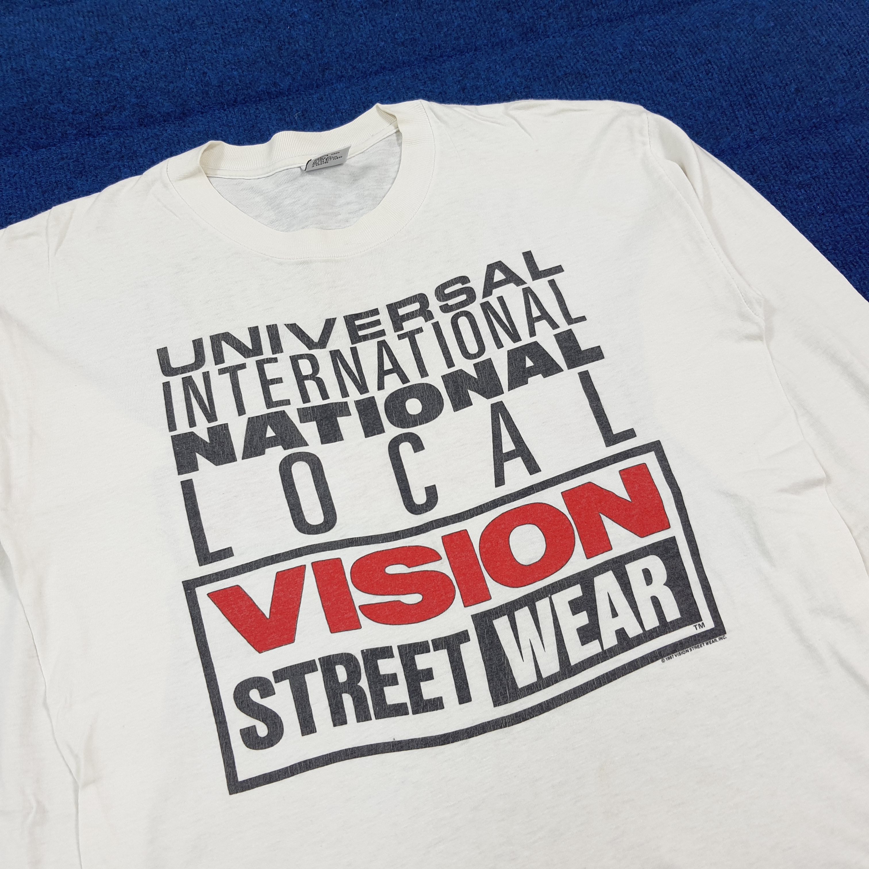 Vision Streetwear Vintage Vision Streetwear Skater Long Sleeve Tshirt C301N14 Size US M / EU 48-50 / 2 - 2 Thumbnail