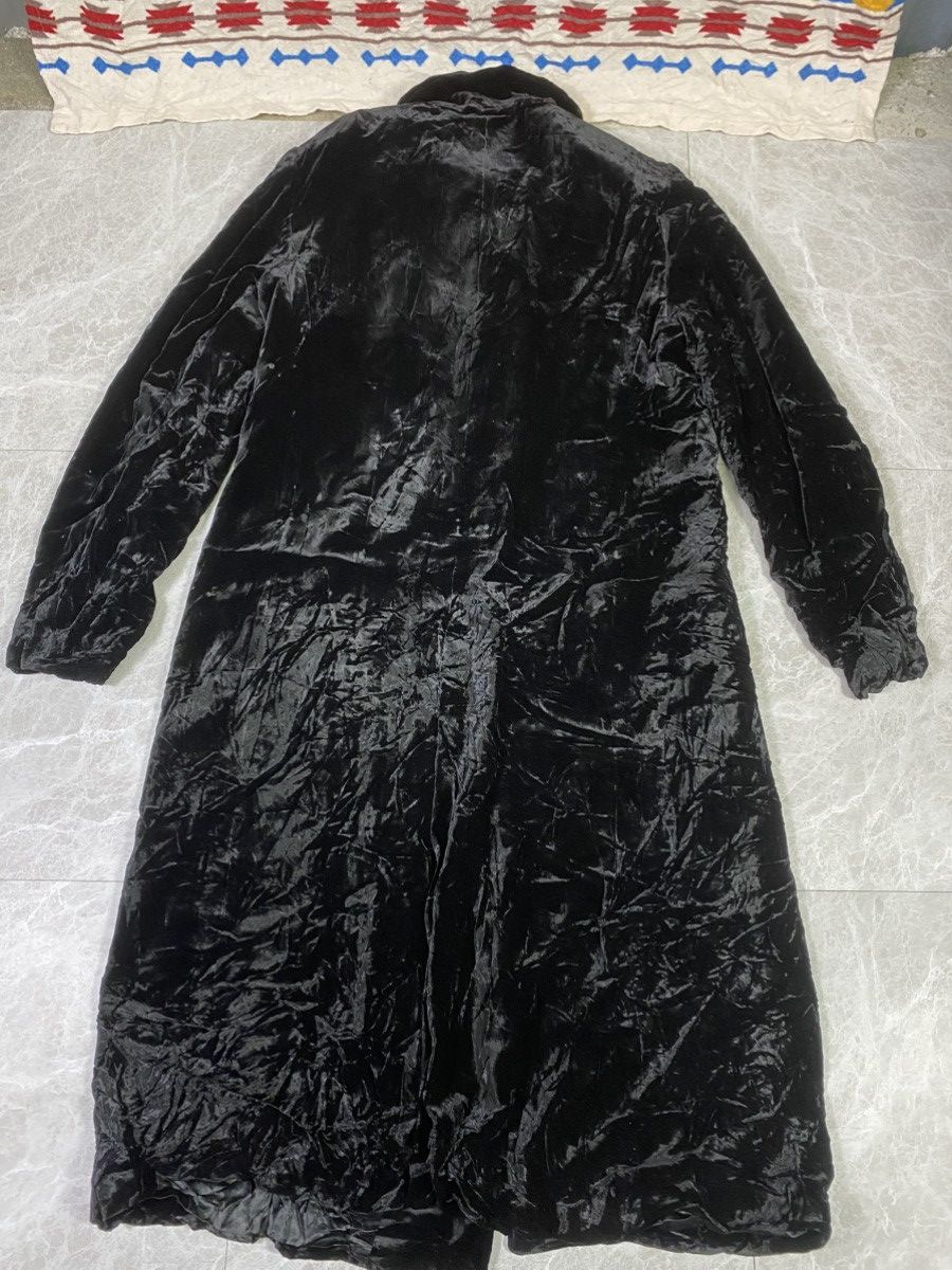 Emporio Armani Emporio armani velvet made in Italy long jacket size Size S / US 4 / IT 40 - 5 Thumbnail