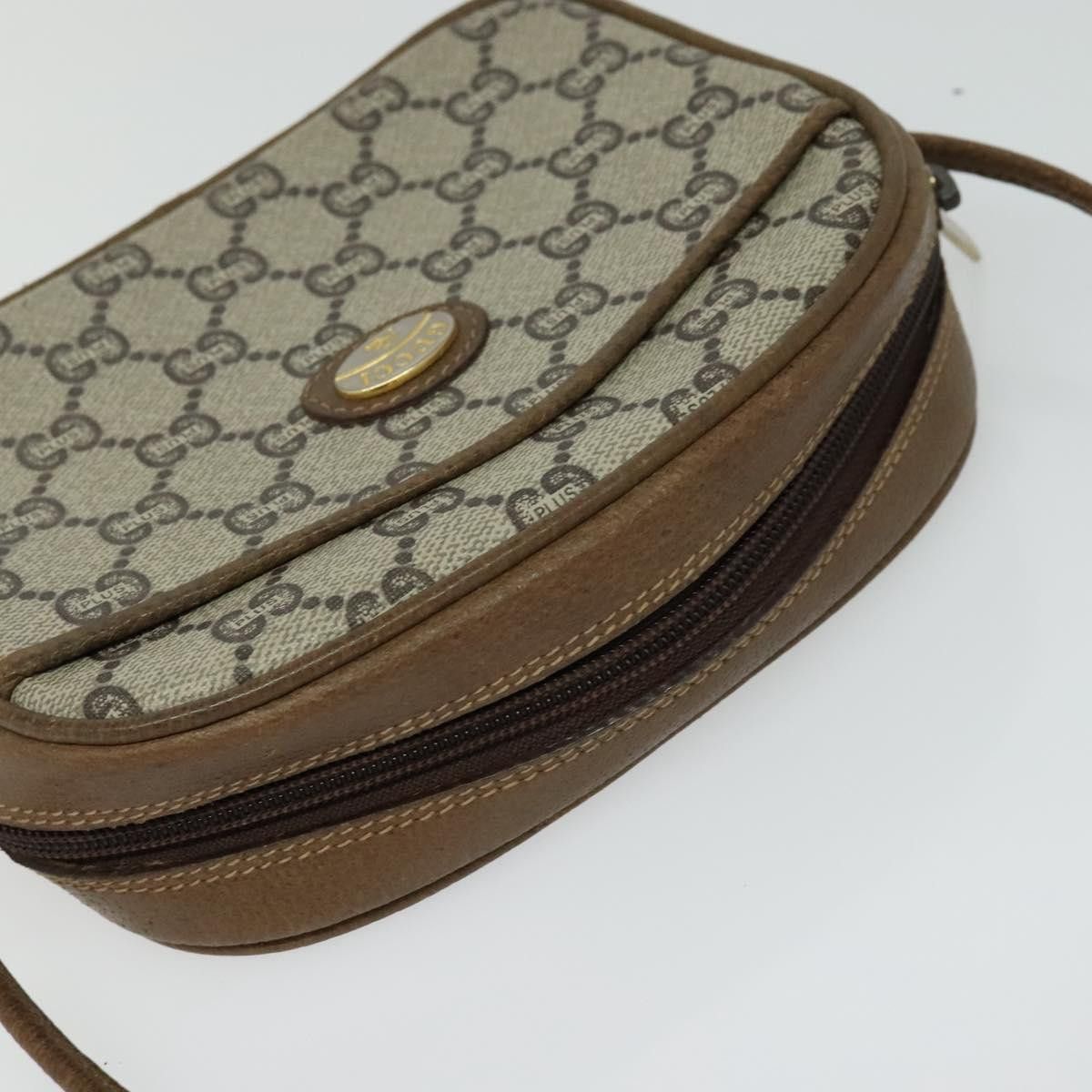 Gucci GUCCI GG Plus Supreme Shoulder Bag Pvc Beige Size ONE SIZE - 6 Thumbnail