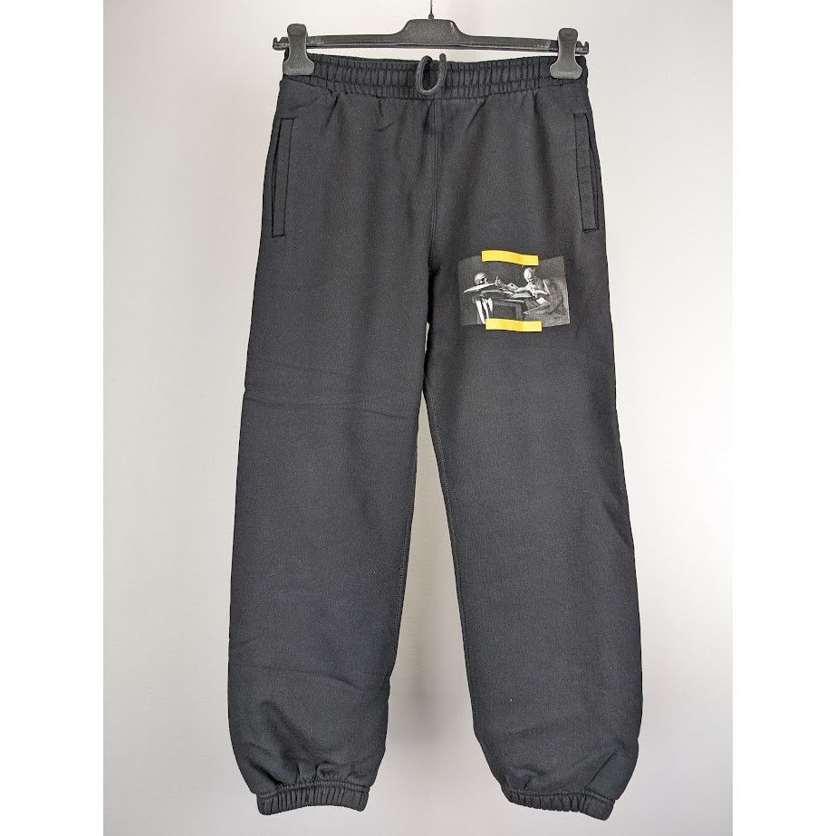 Off-White o1rshd1 Carav Painting Shorten Sweatpant & Jogger Size US 32 / EU 48 - 3 Thumbnail