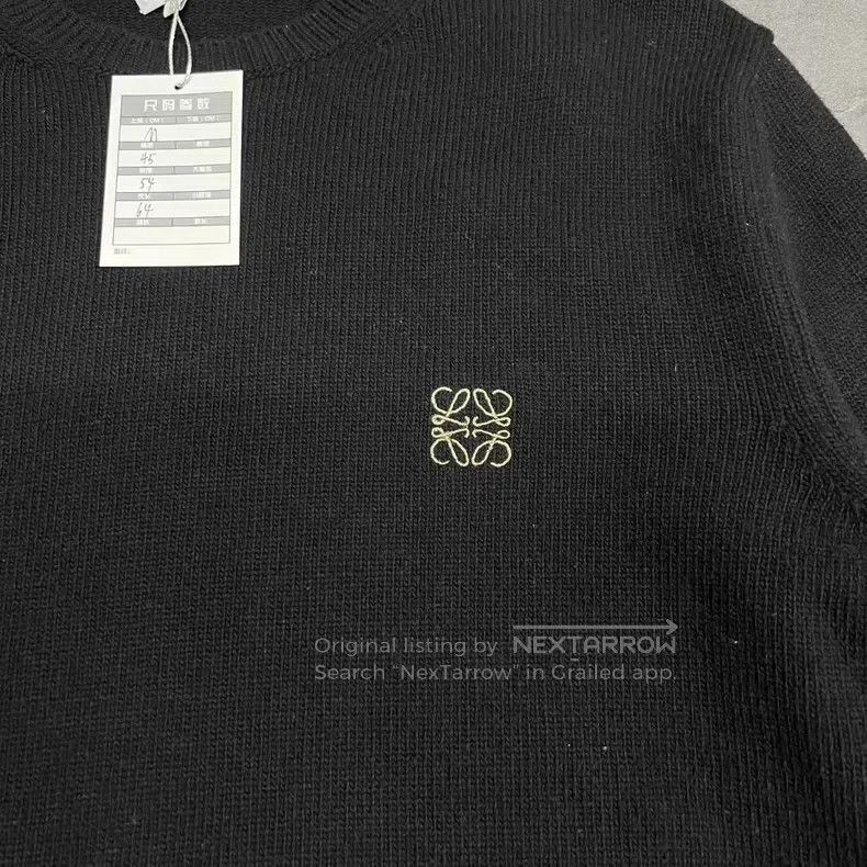 Loewe Loewe Chest Embroidered Logo Knit Sweater Size M / US 6-8 / IT 42-44 - 4 Thumbnail
