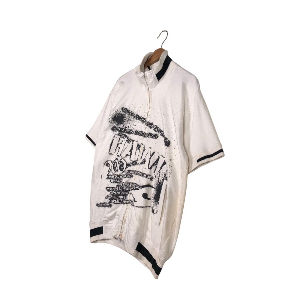 Hysteric Glamour 📌Vintage Half Zipper Sweatshirt Tony Hawk Big Logo Size US M / EU 48-50 / 2 - 3 Thumbnail