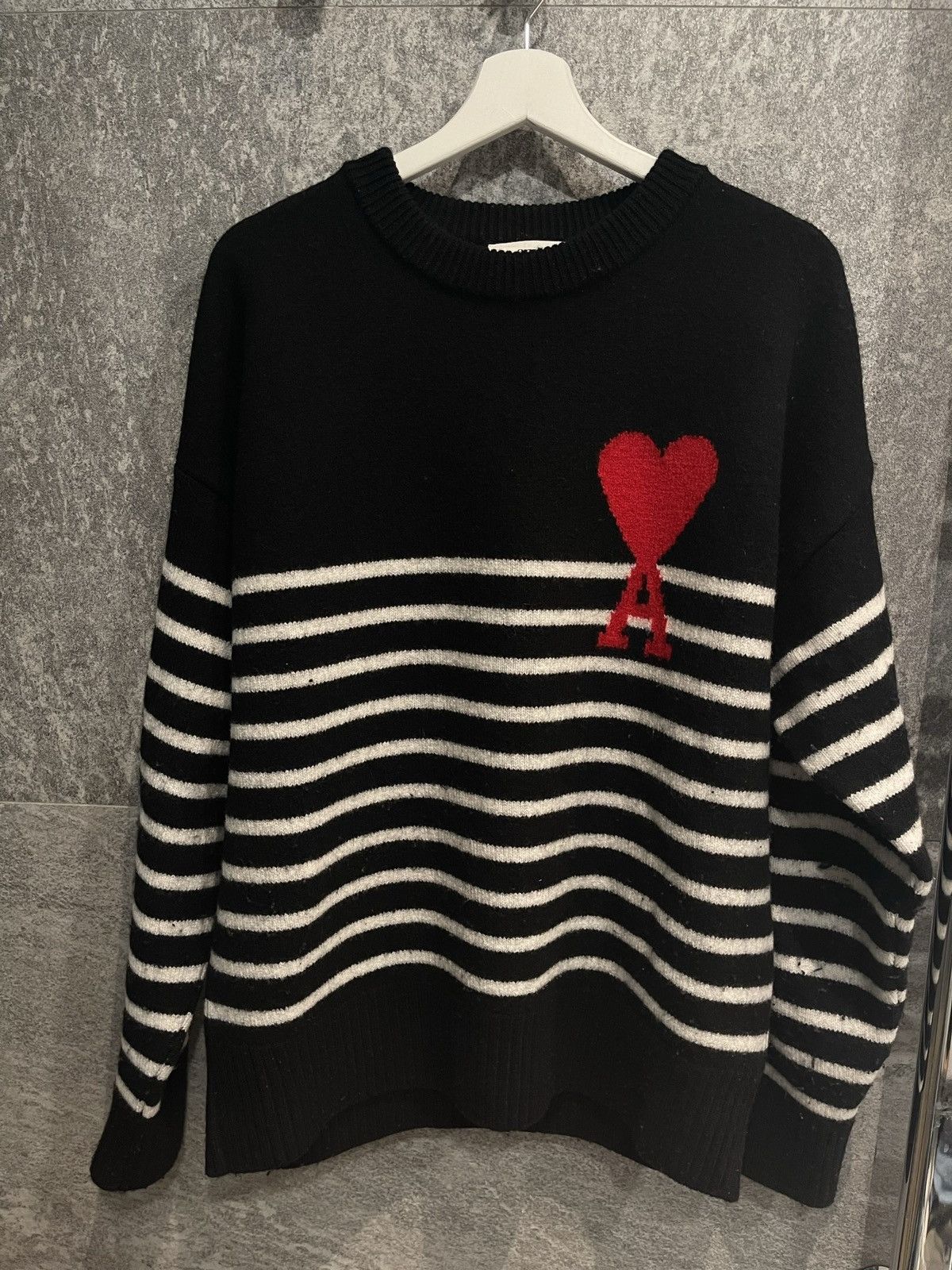 AMI AMI PARIS — Jersey Ami de Coeur Size US XL / EU 56 / 4 - 1 Thumbnail