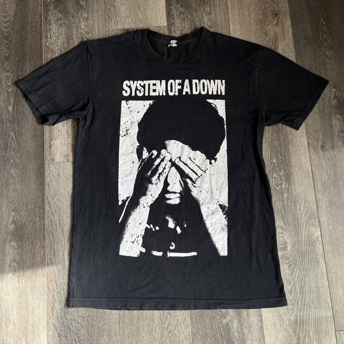 Band Tees Vintage System of a Down North America 2015 Band Tour Tee Size US M / EU 48-50 / 2 - 1 Thumbnail