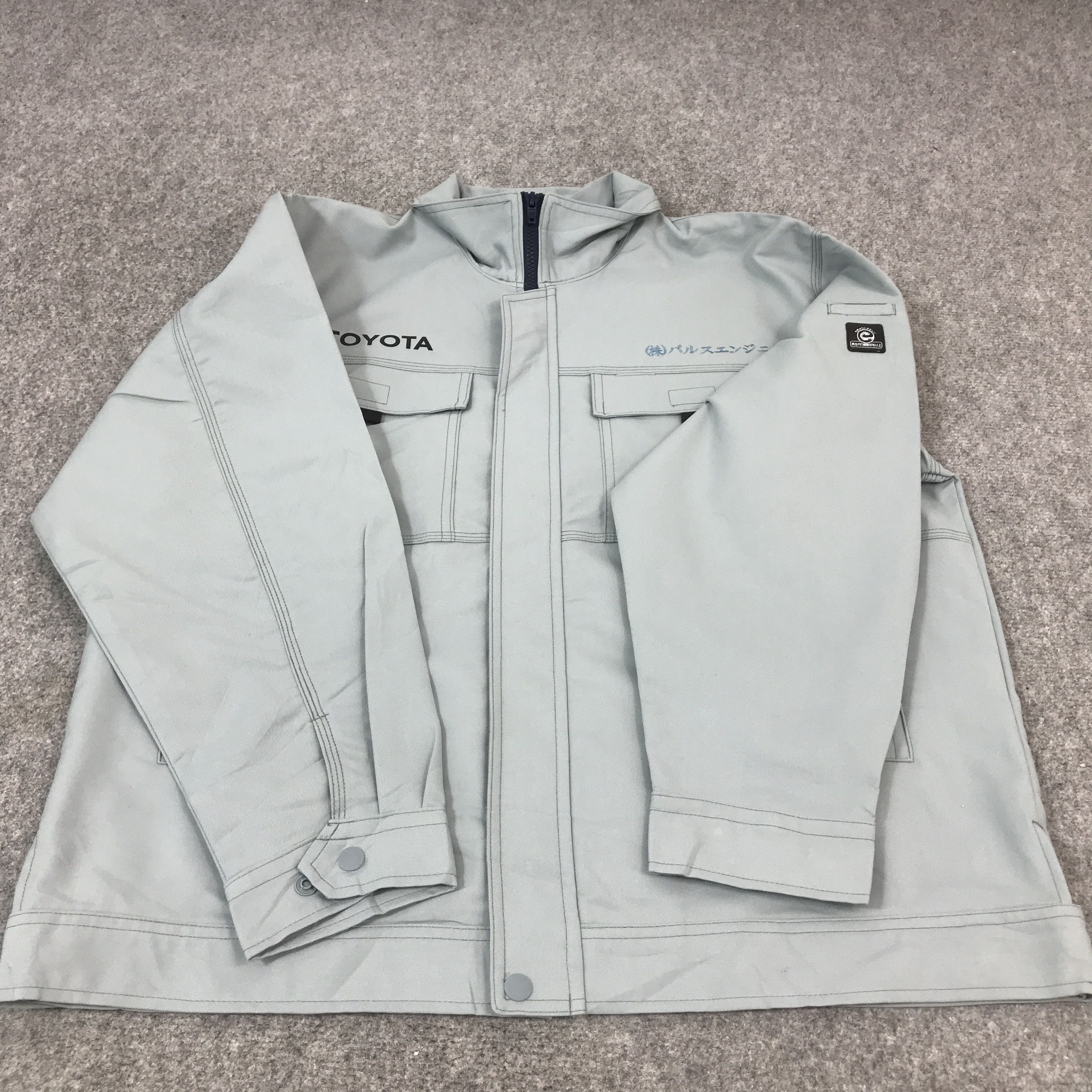 Japanese Brand TOYOTA UNIFORM JAPAN MOTORSPORT CUSTOM JACKET Size US L / EU 52-54 / 3 - 8 Thumbnail