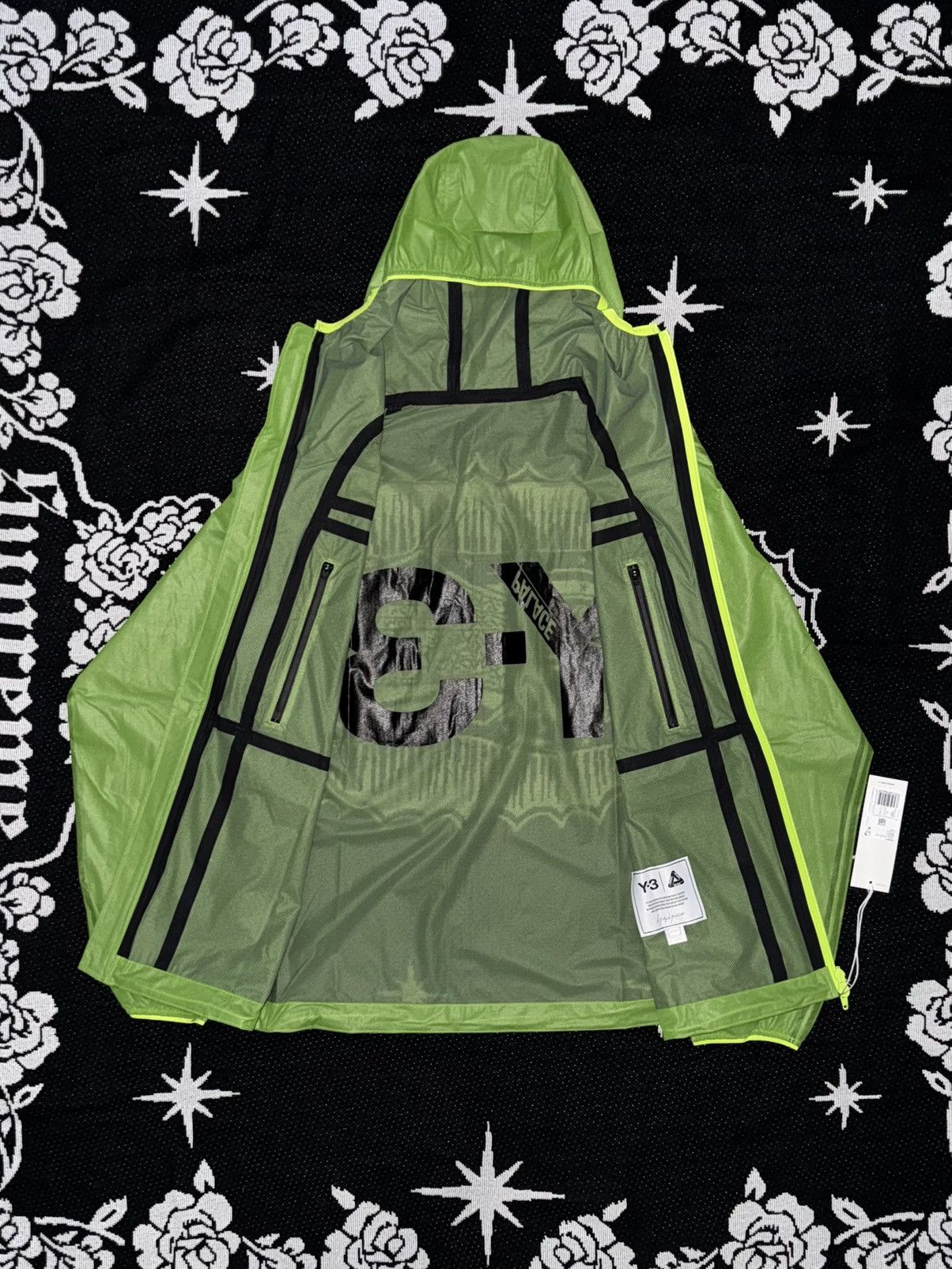 Palace × Y-3 × Yohji Yamamoto Palace x Y-3 Parka Waterproof Windbreaker XS (HN9871) Size US XS / EU 42 / 0 - 2 Thumbnail