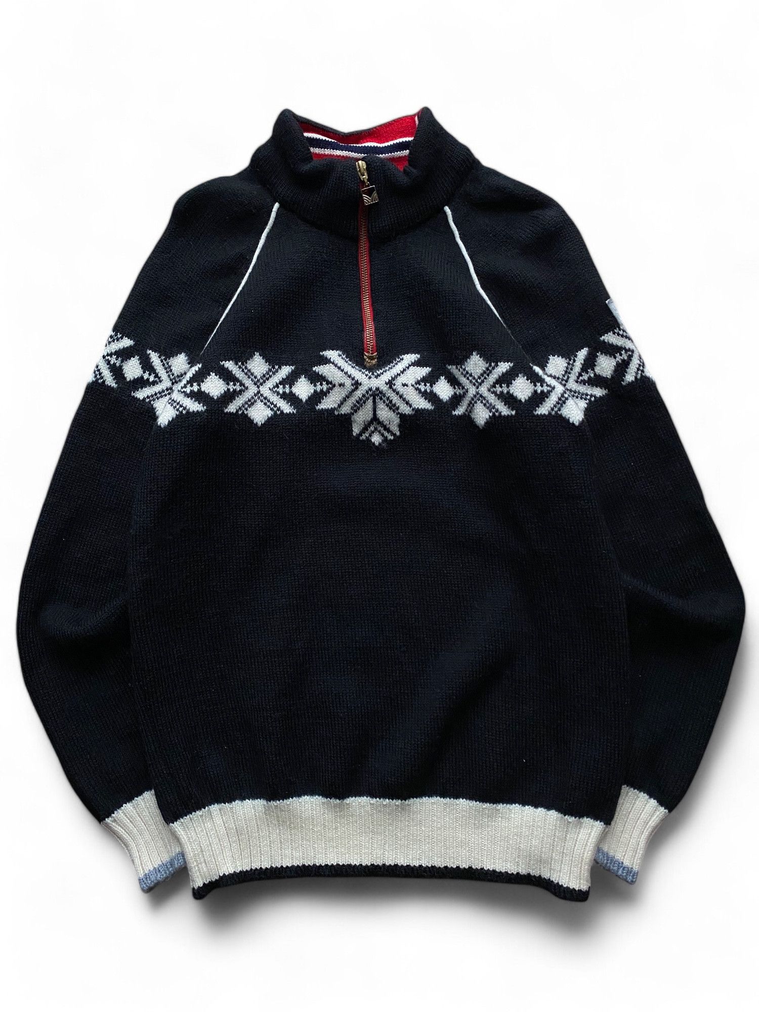 Dale Of Norway × Vintage Vintage Dale Of Norway Zip Sweater Wool Nordic Size US S / EU 44-46 / 1 - 1 Thumbnail