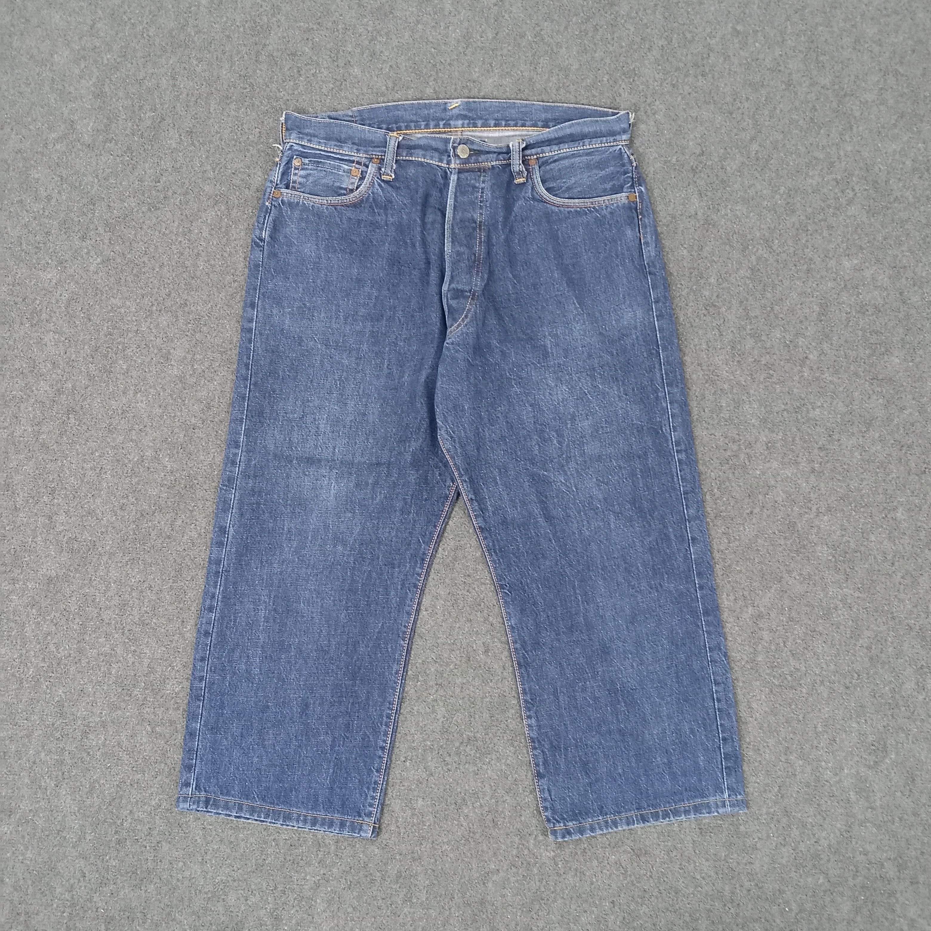 Evisu Evisu Japanese Brand Daicock Custom Art Baggy Denim Jeans Size US 34 / EU 50 - 5 Thumbnail
